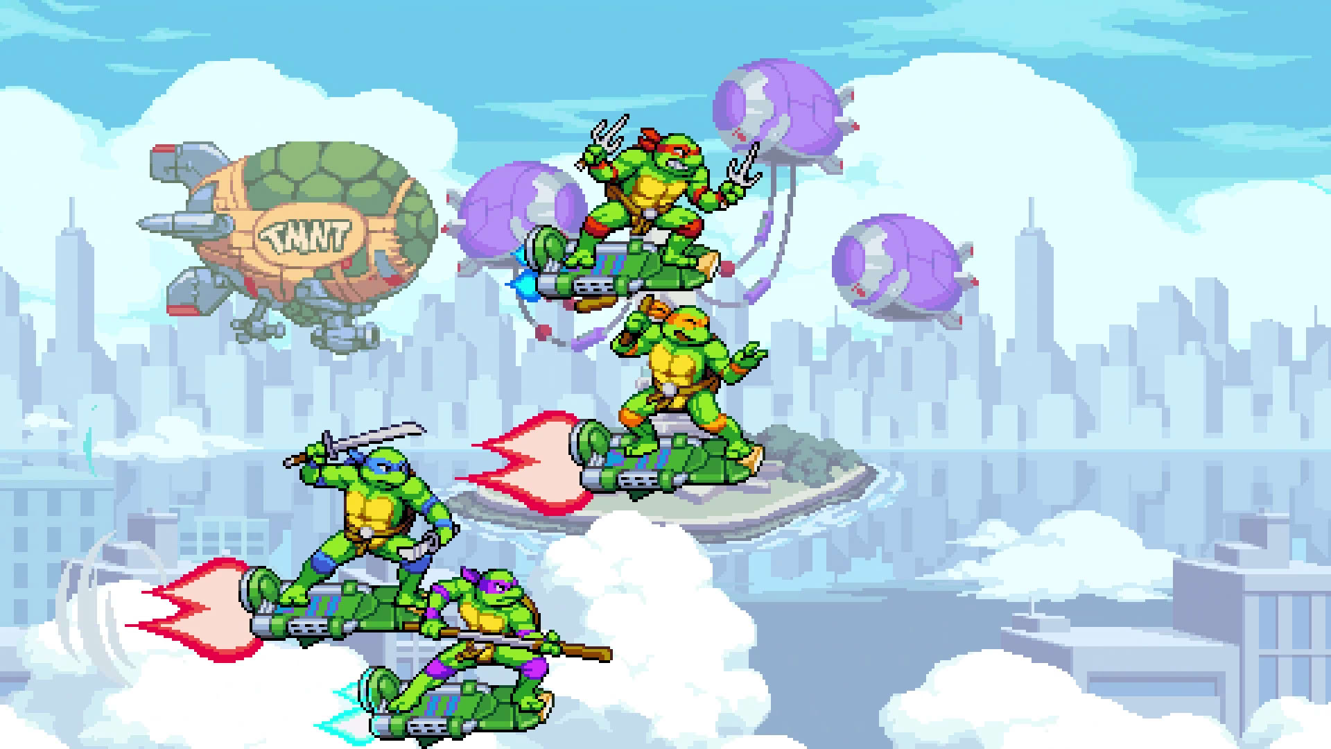 Screenshot for Teenage Mutant Ninja Turtles: Shredder's Revenge