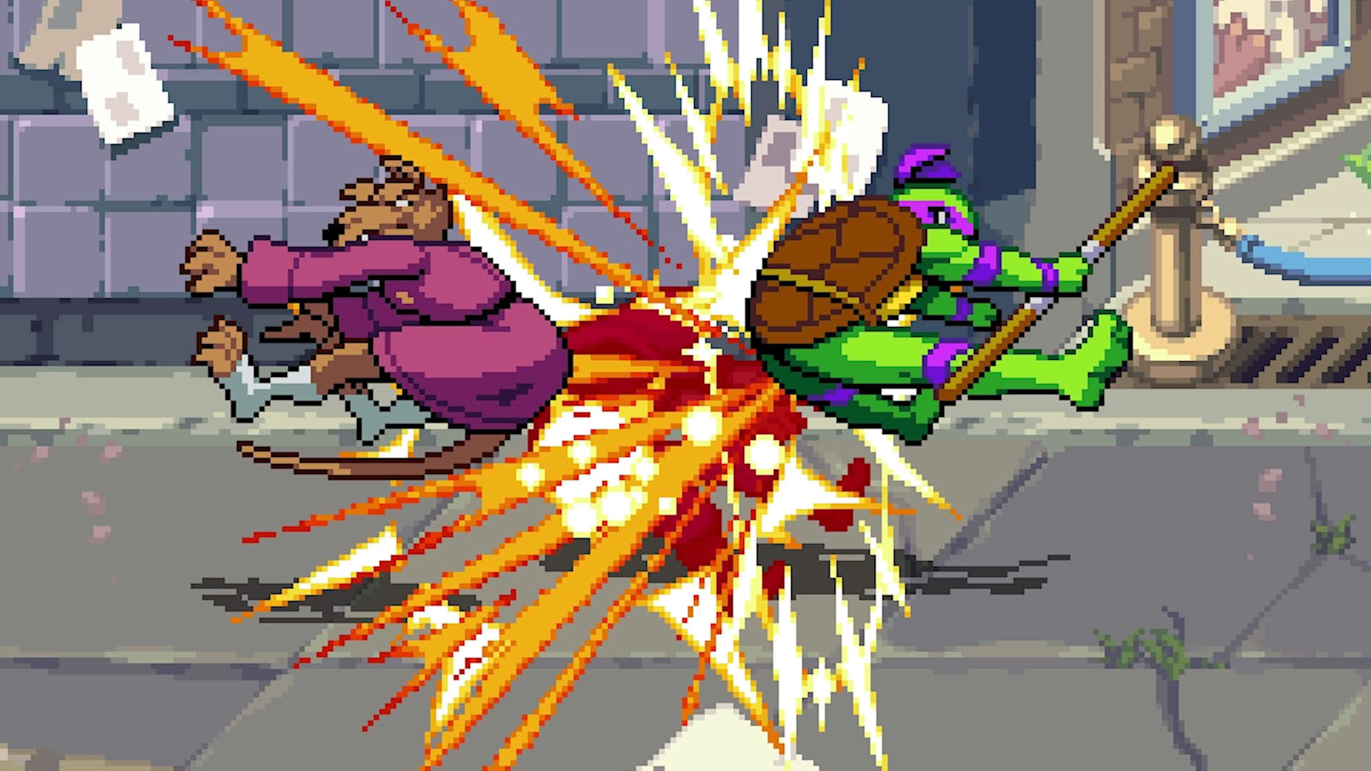 Screenshot for Teenage Mutant Ninja Turtles: Shredder's Revenge