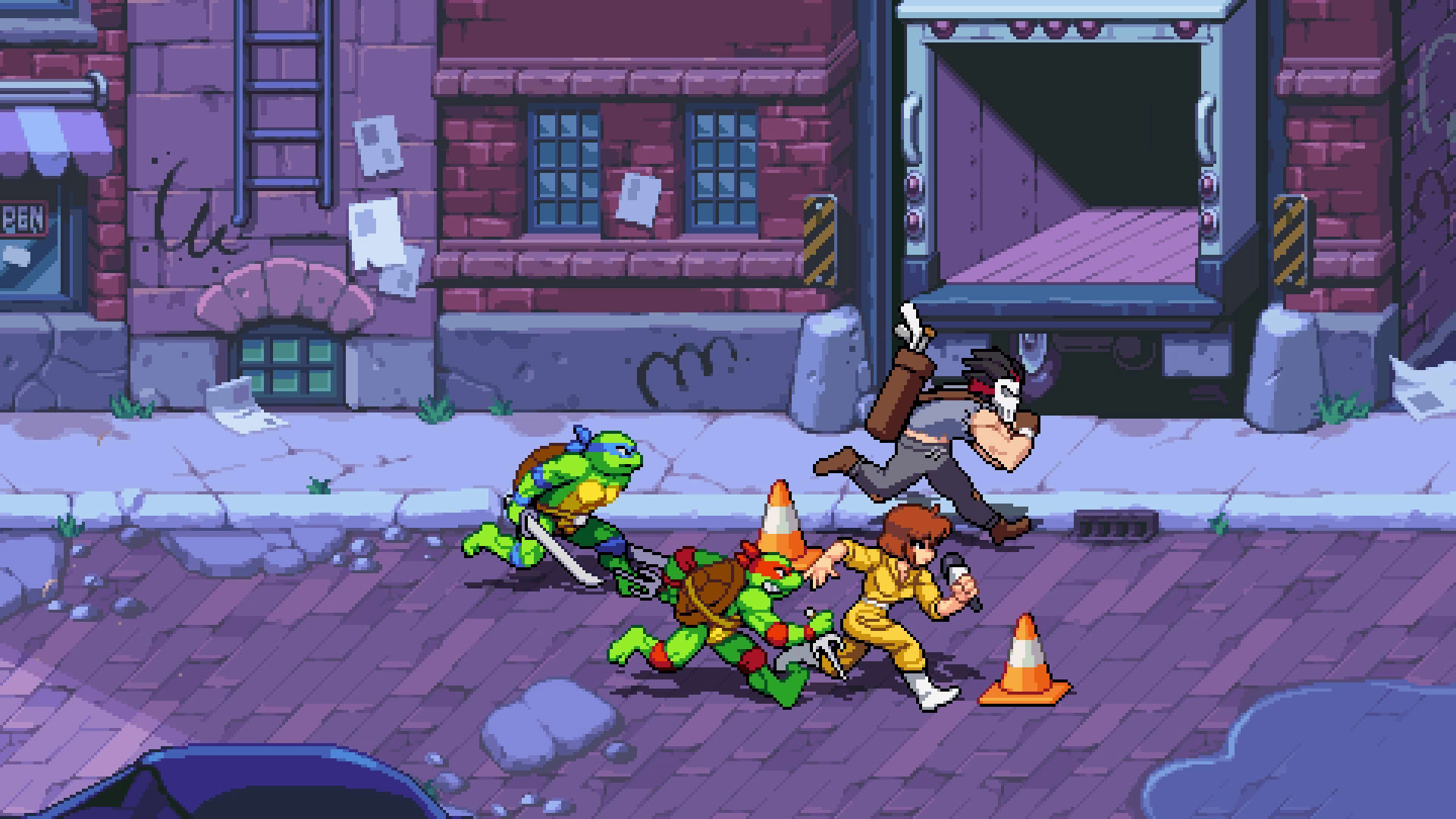 Screenshot for Teenage Mutant Ninja Turtles: Shredder's Revenge