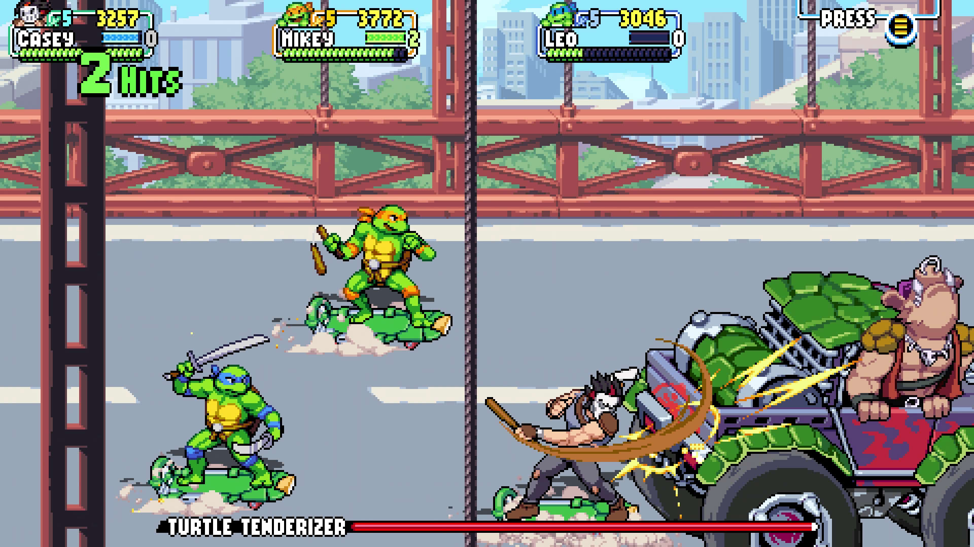 Screenshot for Teenage Mutant Ninja Turtles: Shredder's Revenge