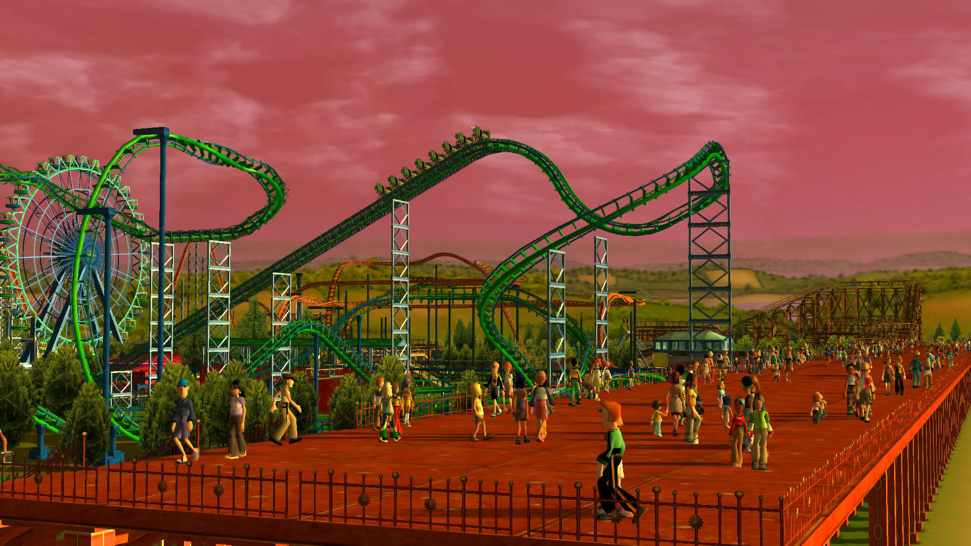 Screenshot for RollerCoaster Tycoon 3