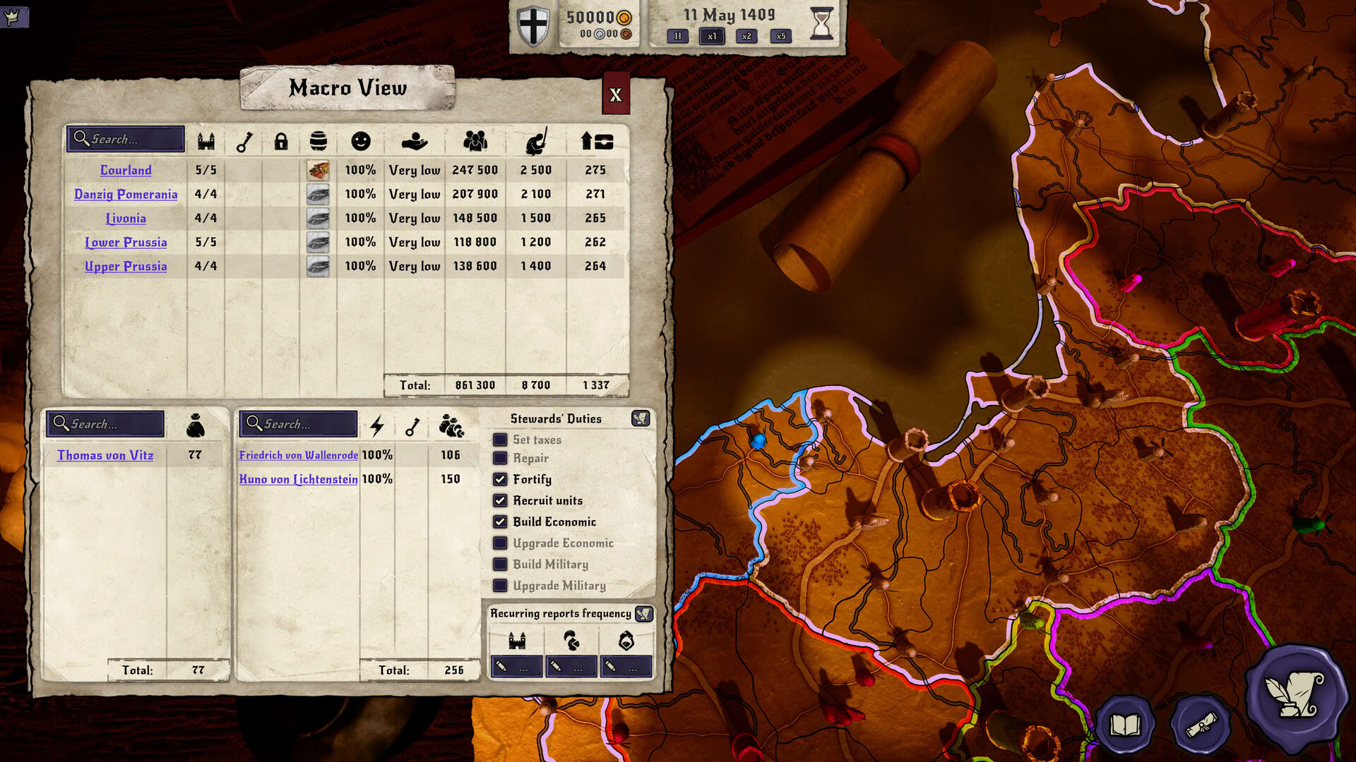Screenshot for King's Orders