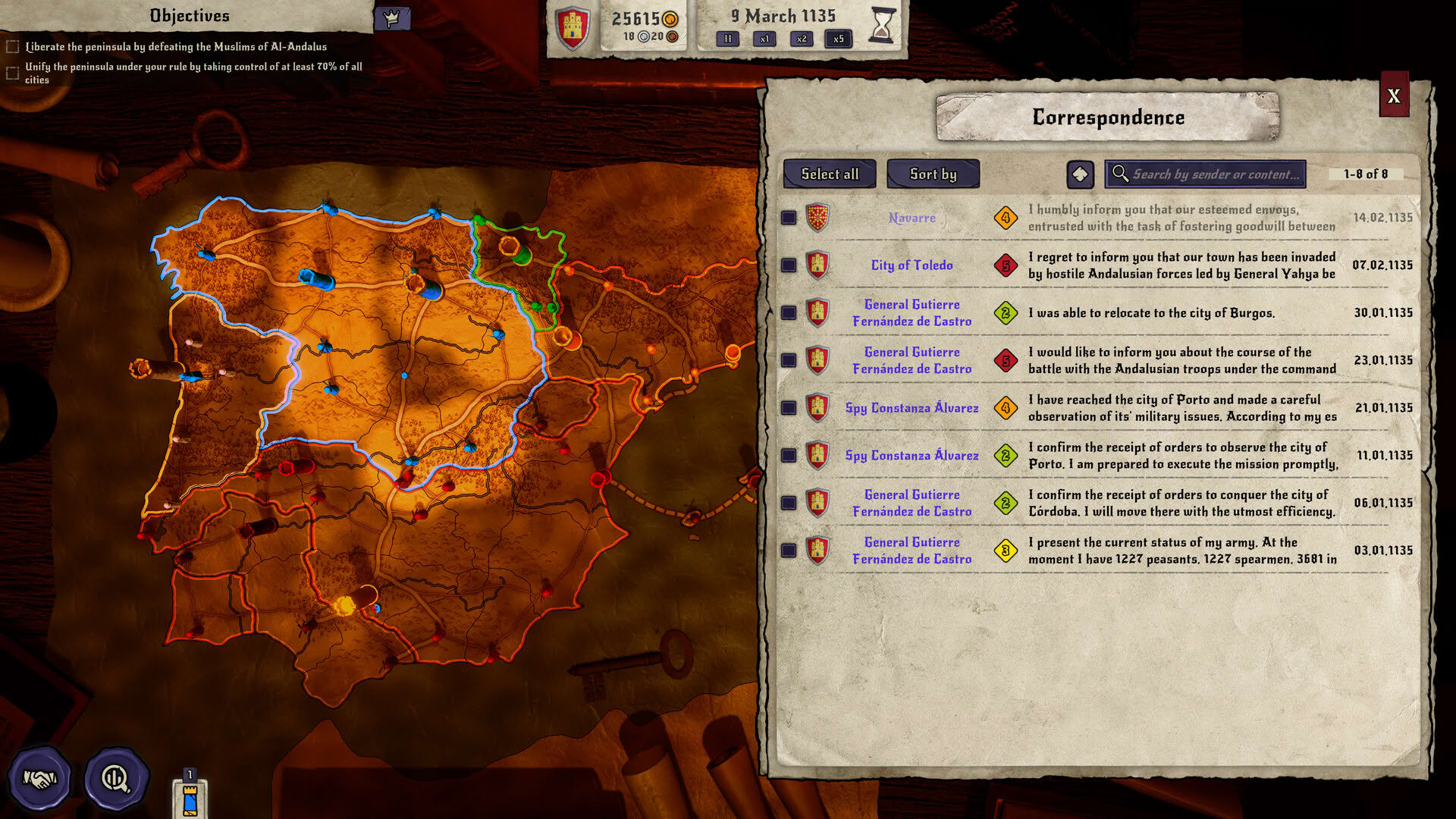 Screenshot for King's Orders