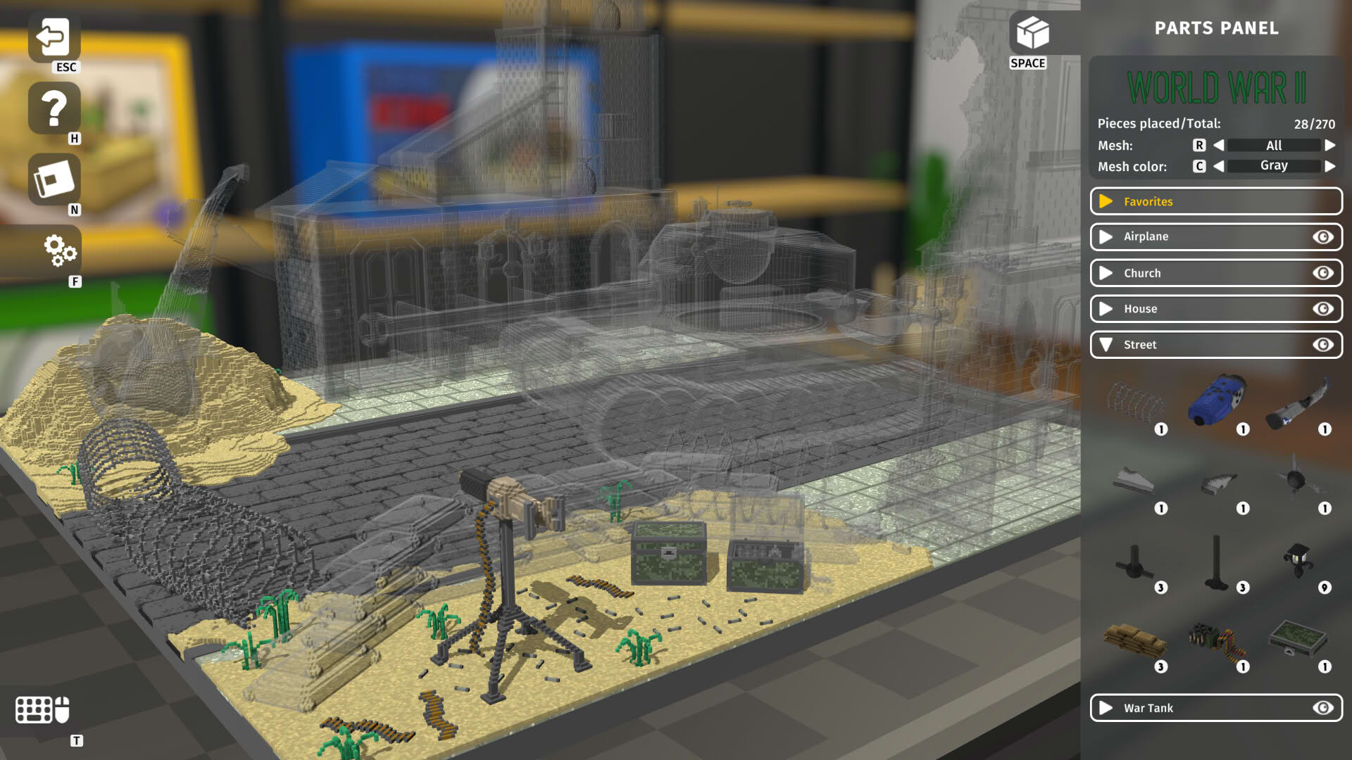 Screenshot for Diorama Builder