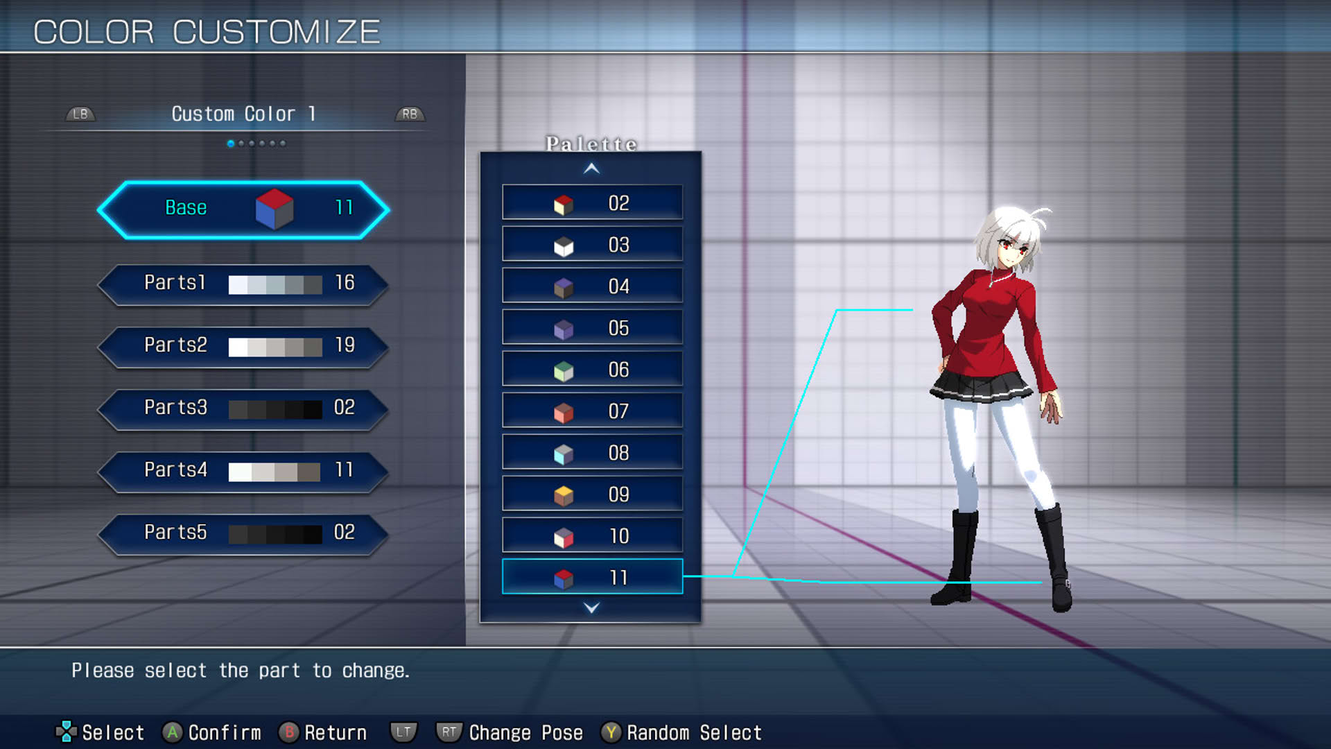 Screenshot for Melty Blood: Type Lumina