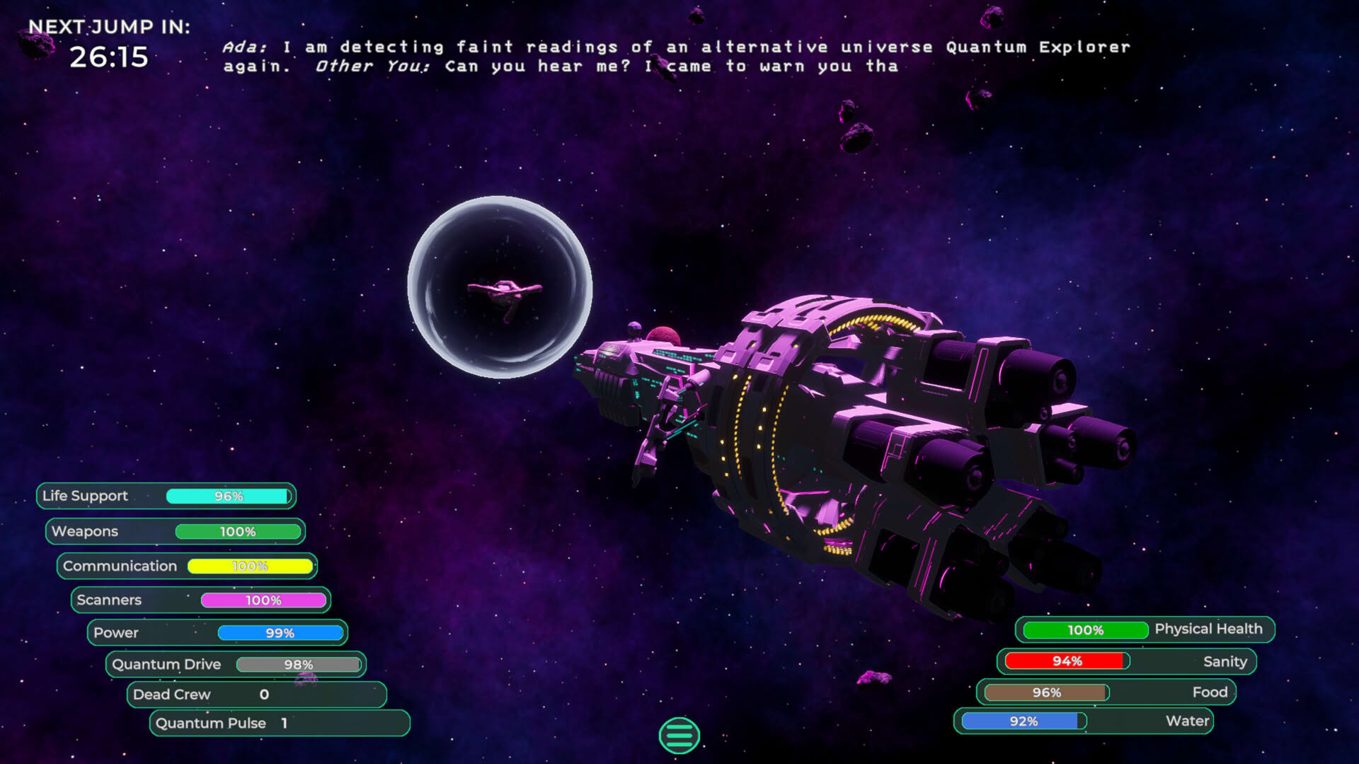 Screenshot for Quantum Derelict