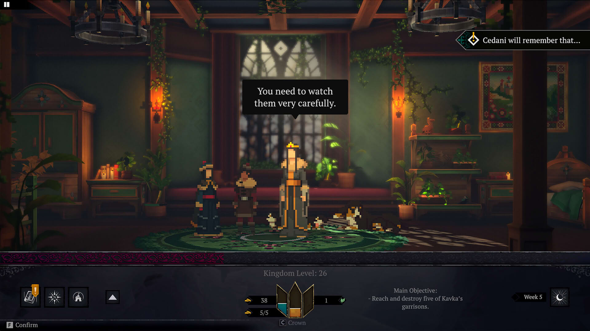 Screenshot for Yes, Your Grace: Snowfall