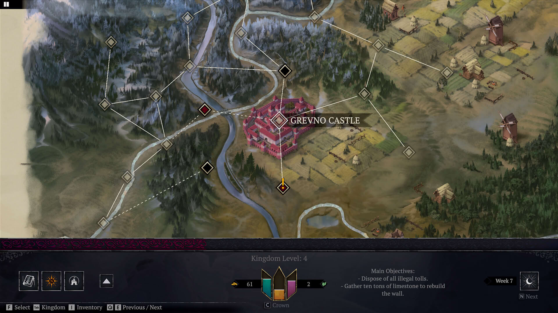 Screenshot for Yes, Your Grace: Snowfall