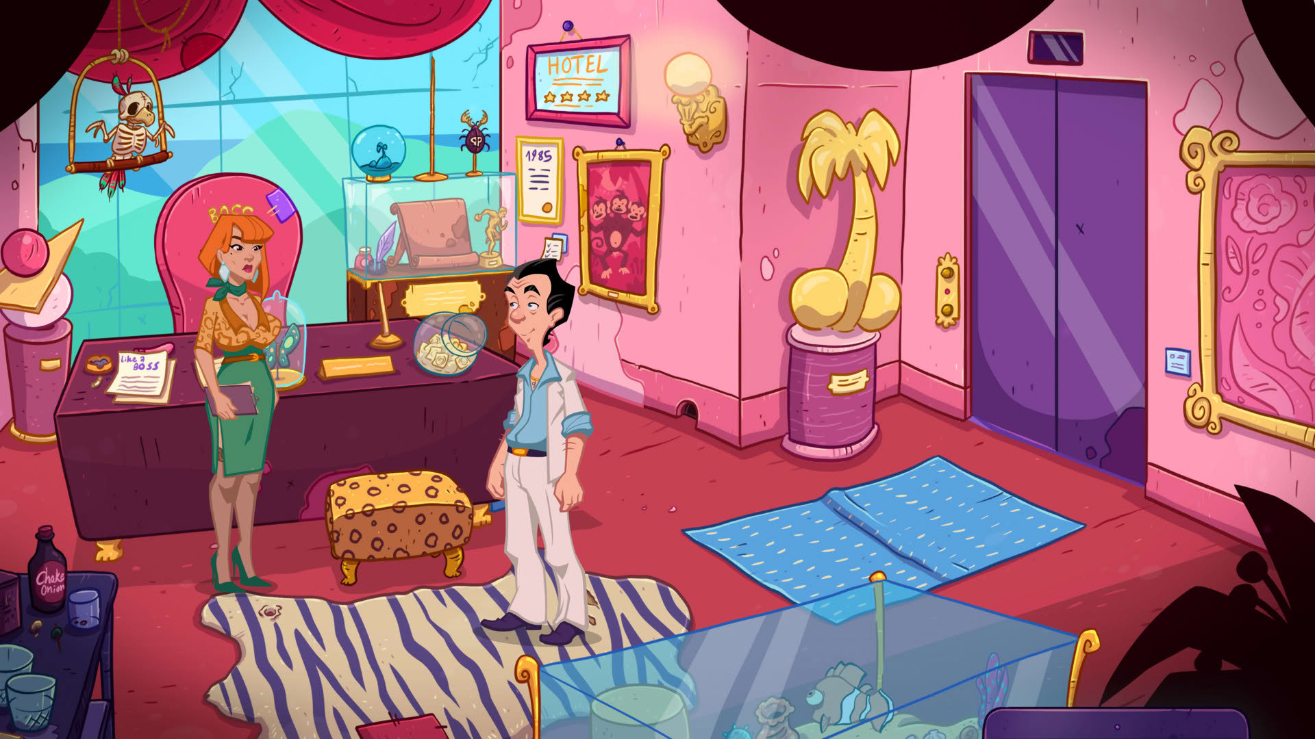 Screenshot for Leisure Suit Larry: Wet Dreams Dry Twice