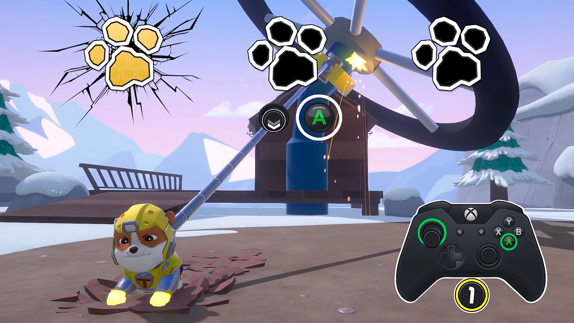 Screenshot for PAW Patrol Mighty Pups: Save Adventure Bay!