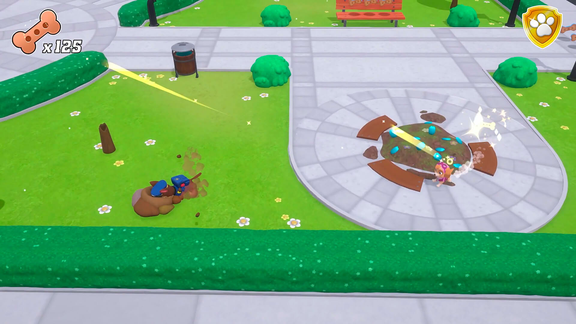 Screenshot for PAW Patrol Mighty Pups: Save Adventure Bay!