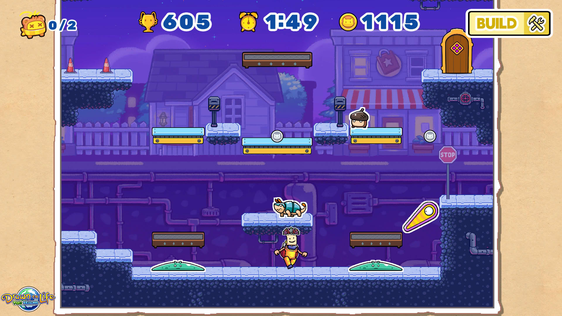 Screenshot for Drawn to Life: Two Realms