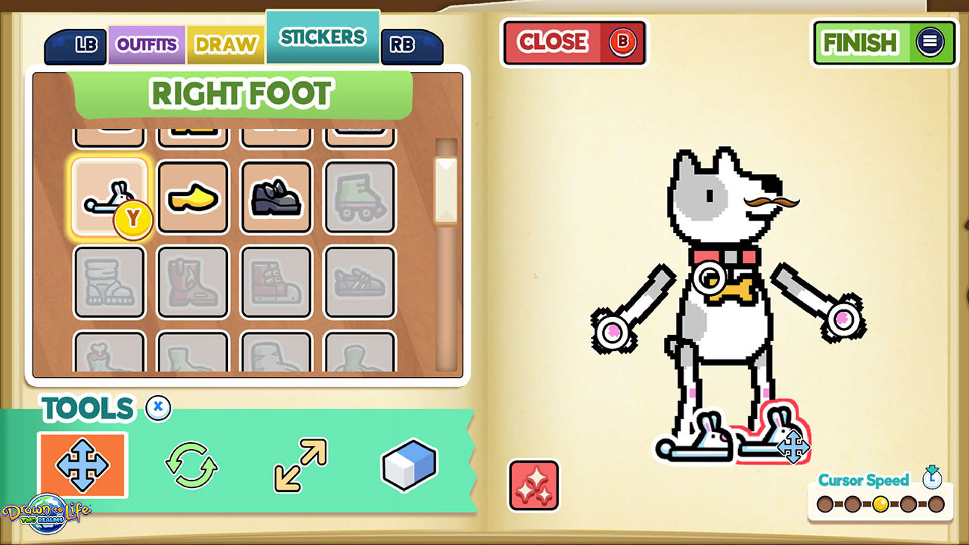 Screenshot for Drawn to Life: Two Realms