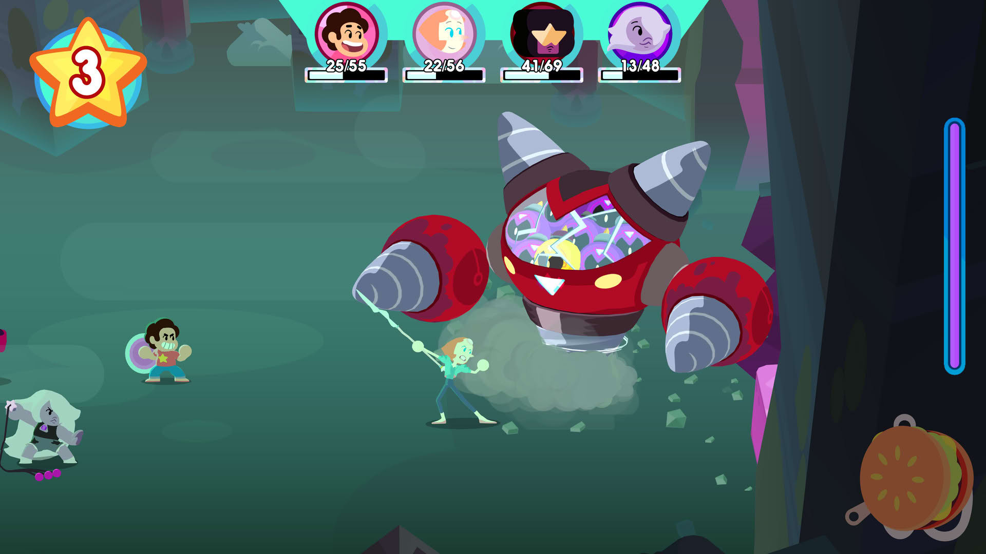 Screenshot for Steven Universe: Unleash the Light