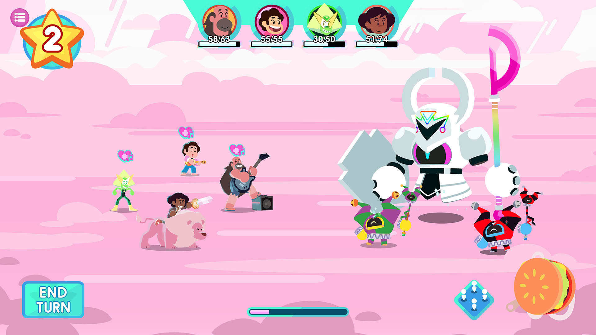 Screenshot for Steven Universe: Unleash the Light