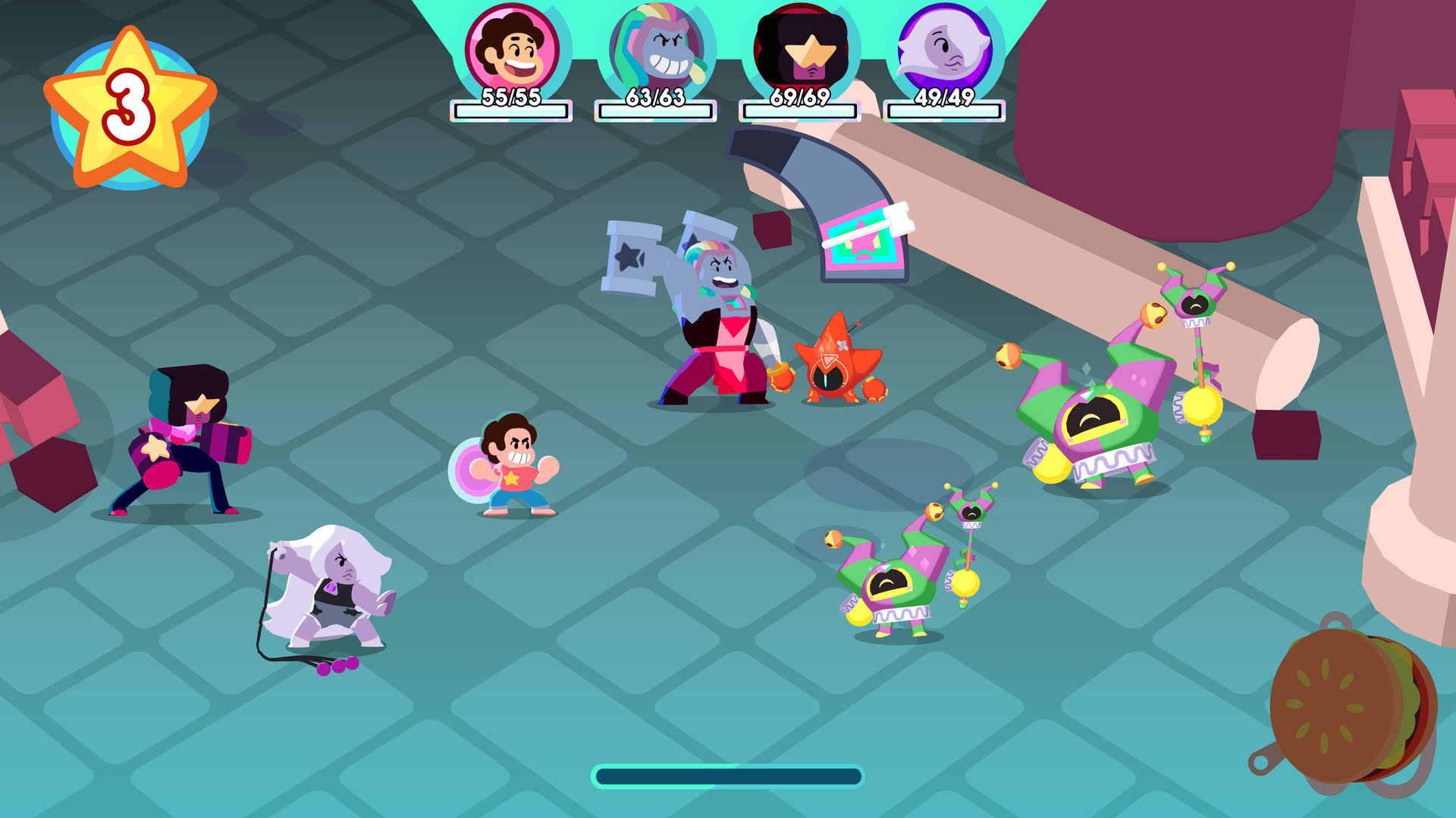 Screenshot for Steven Universe: Unleash the Light