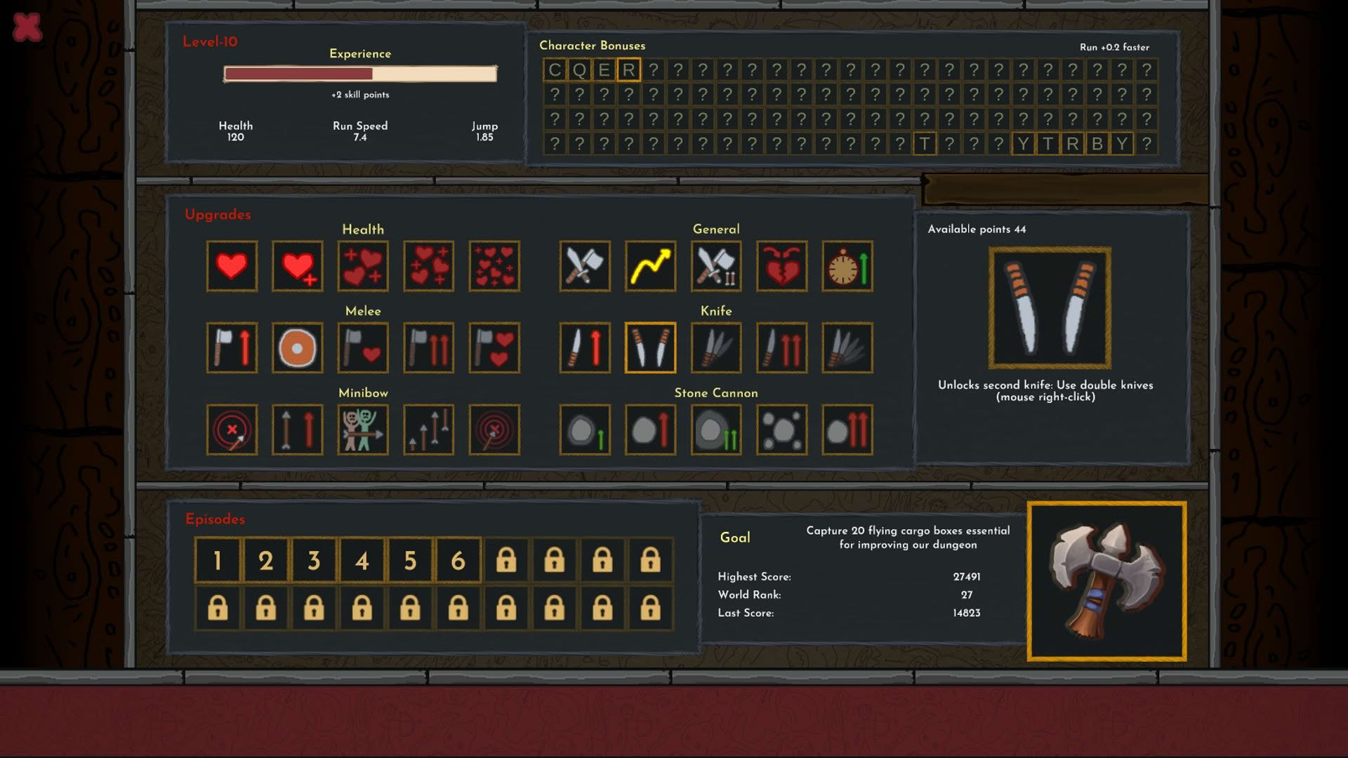 Screenshot for Dinky Dungeon