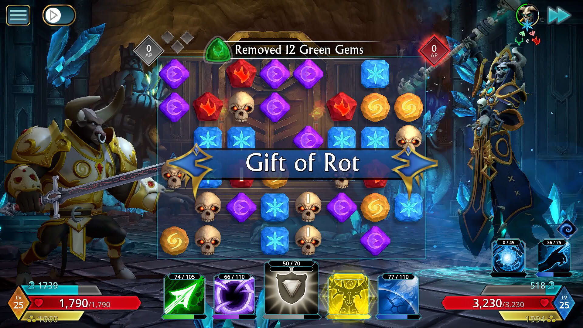Screenshot for Puzzle Quest 3