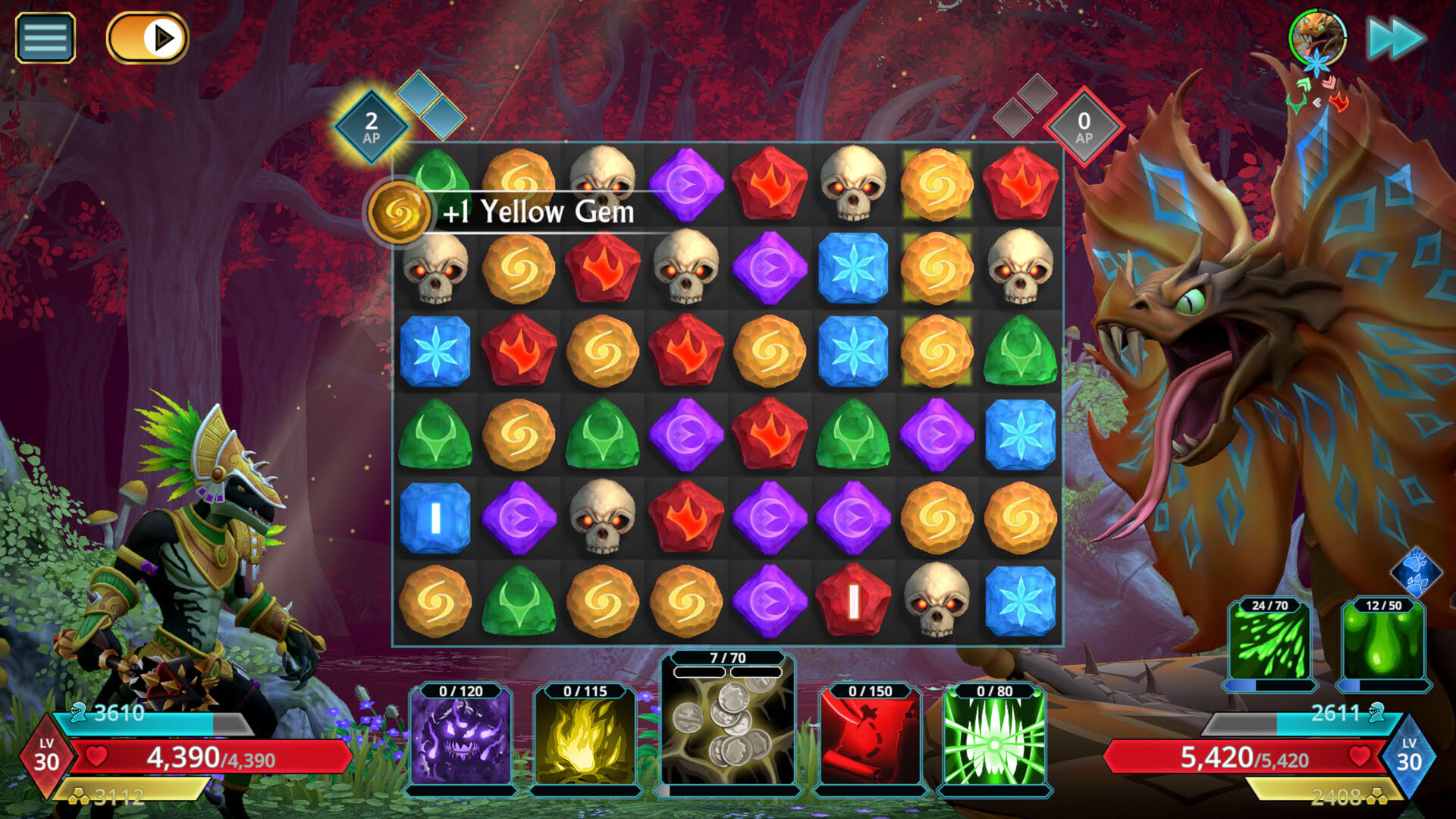 Screenshot for Puzzle Quest 3