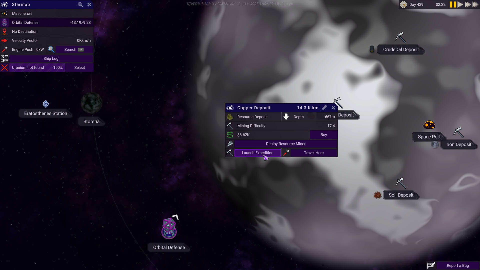 Screenshot for Stardeus