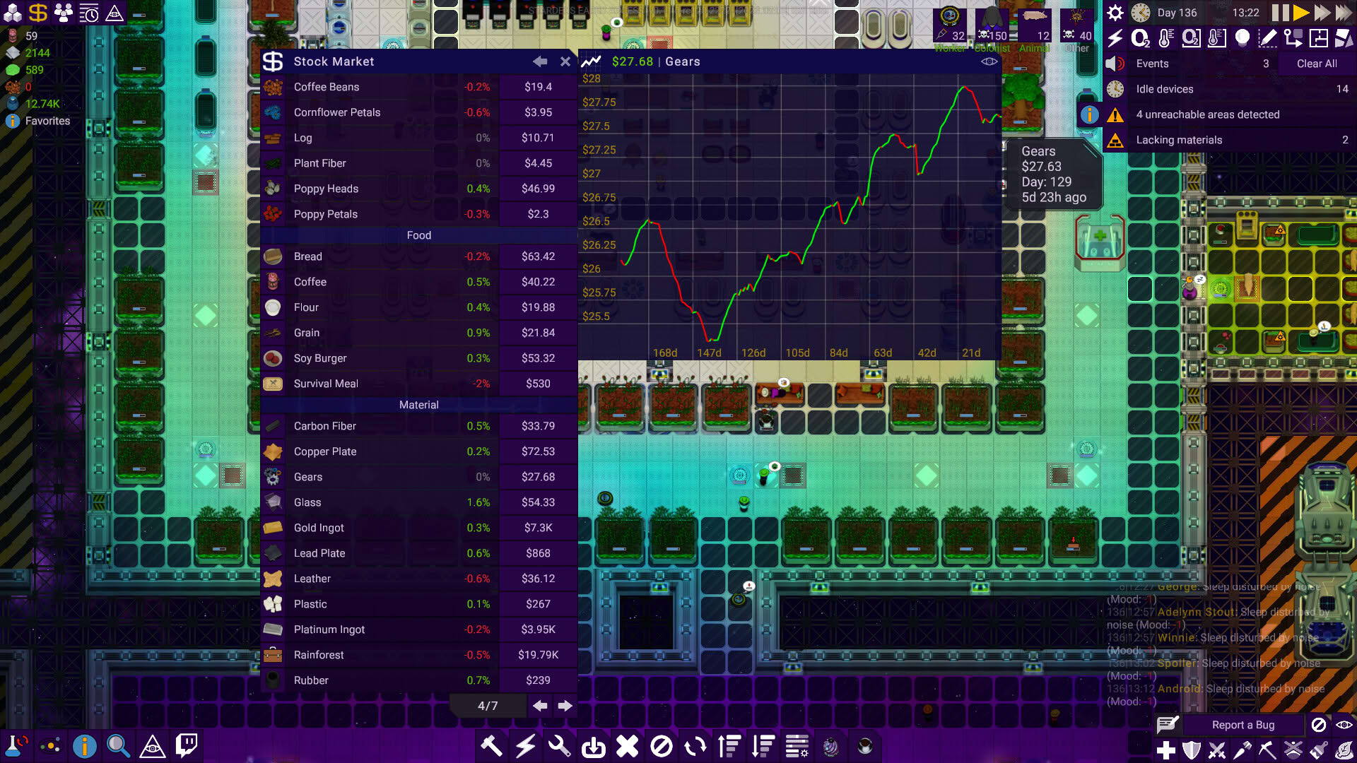 Screenshot for Stardeus
