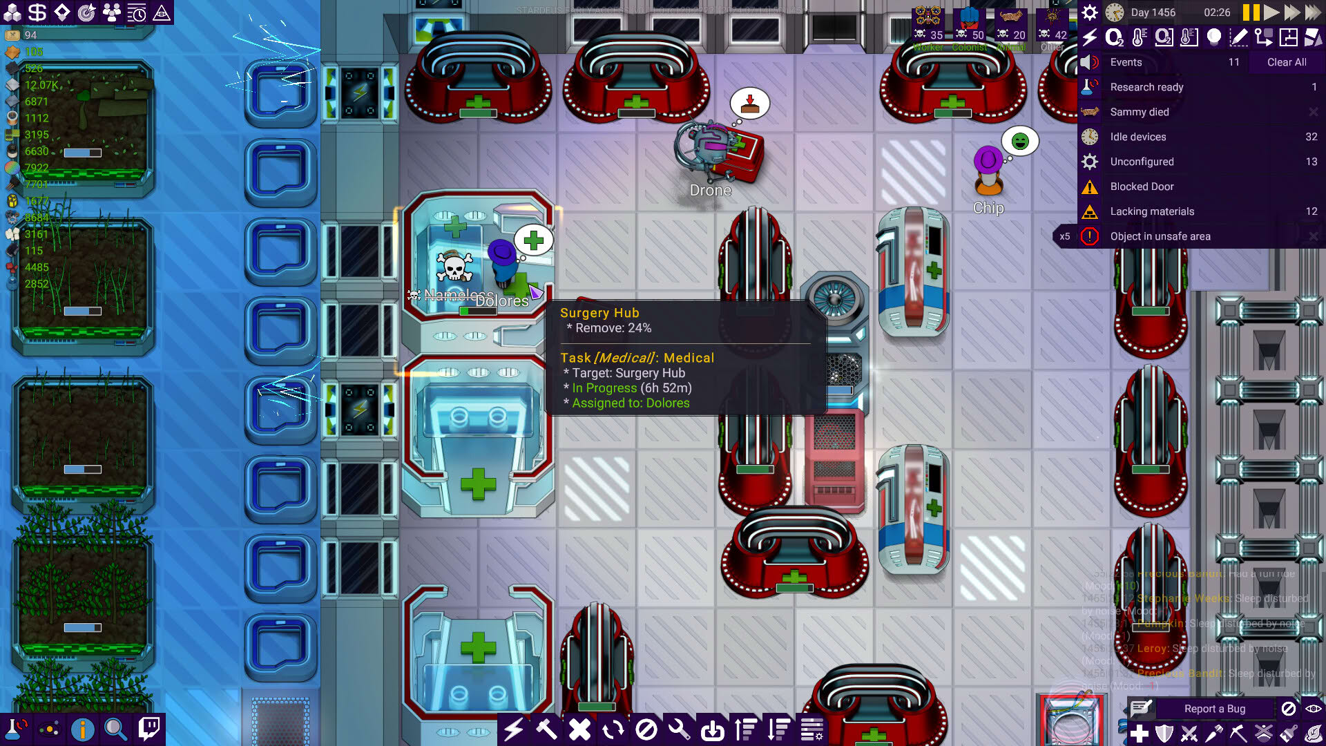 Screenshot for Stardeus