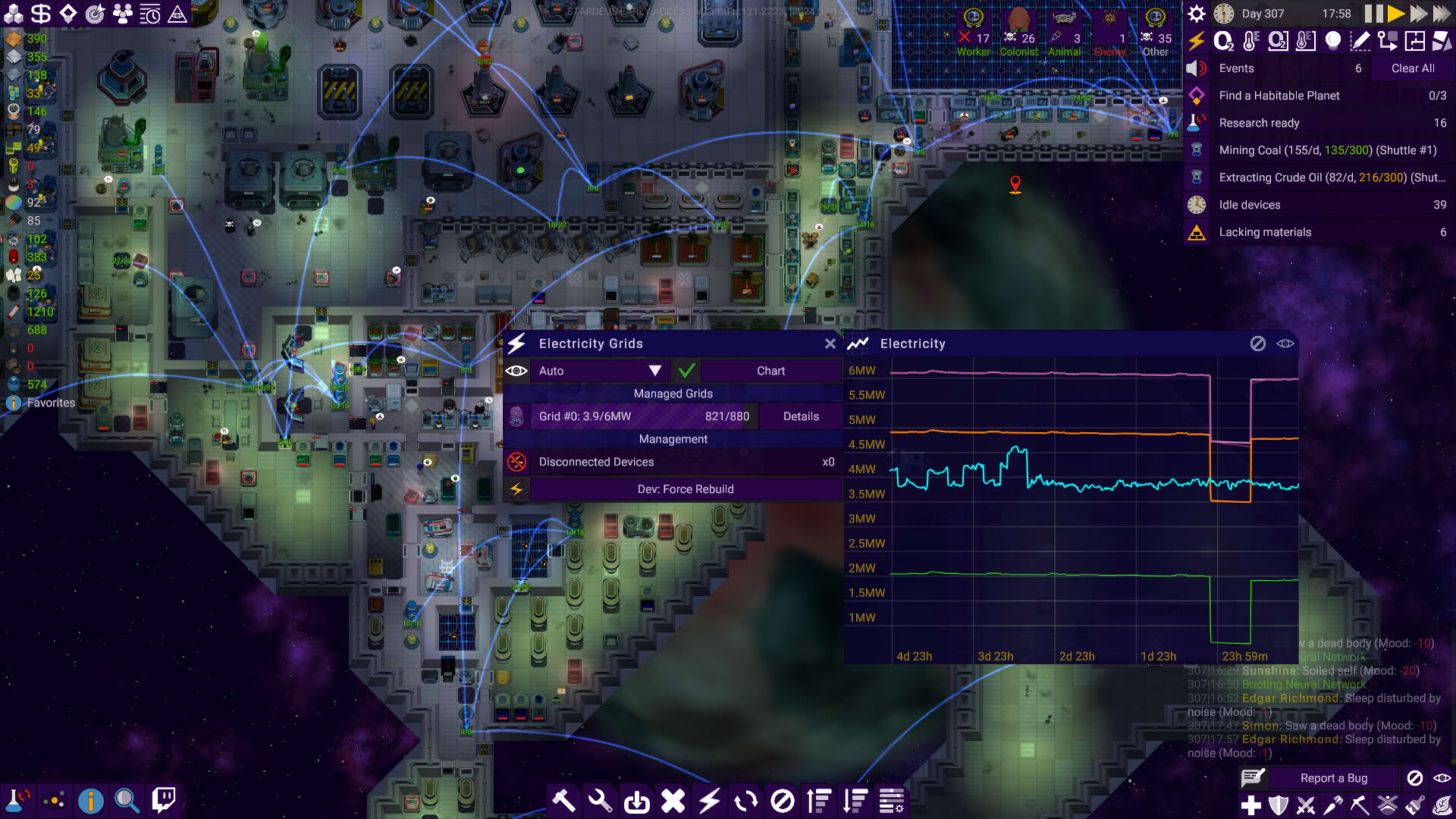 Screenshot for Stardeus