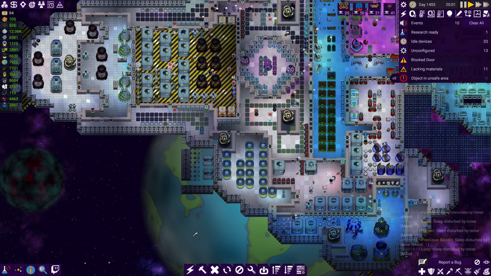 Screenshot for Stardeus