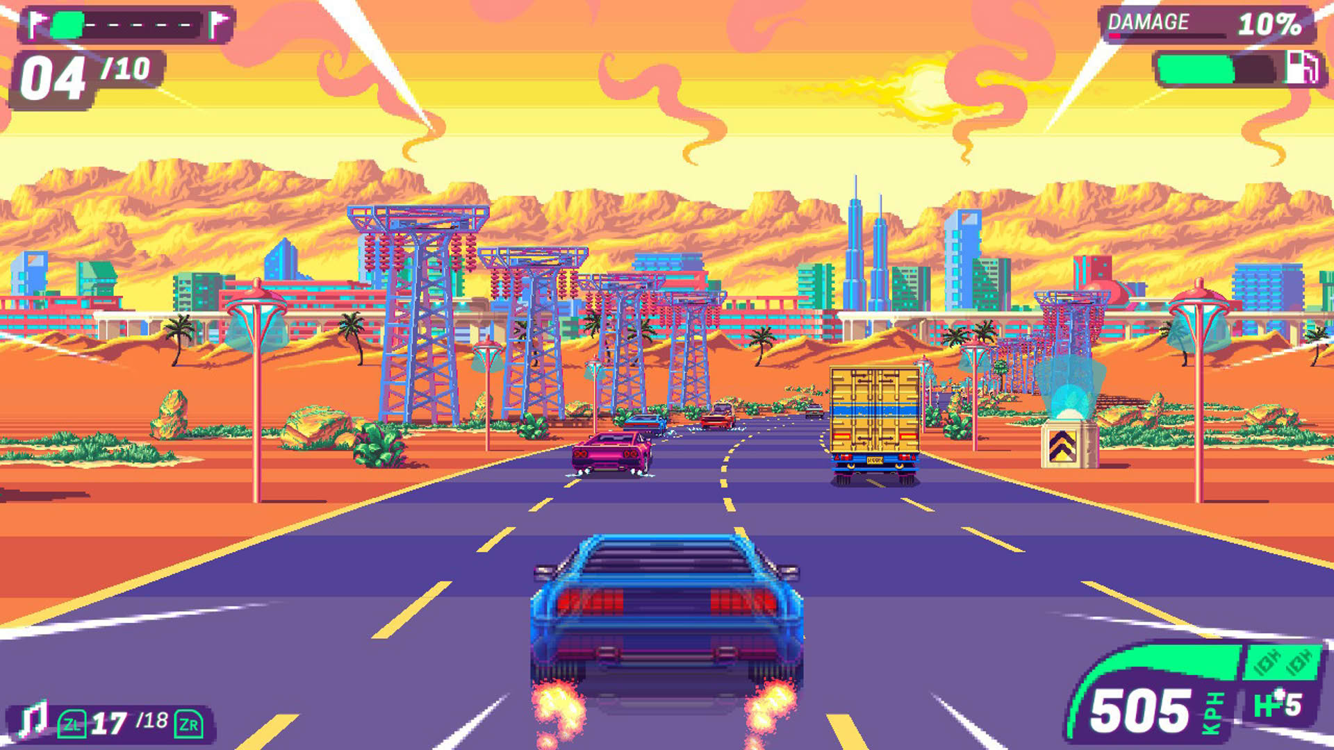 Screenshot for 80's Overdrive