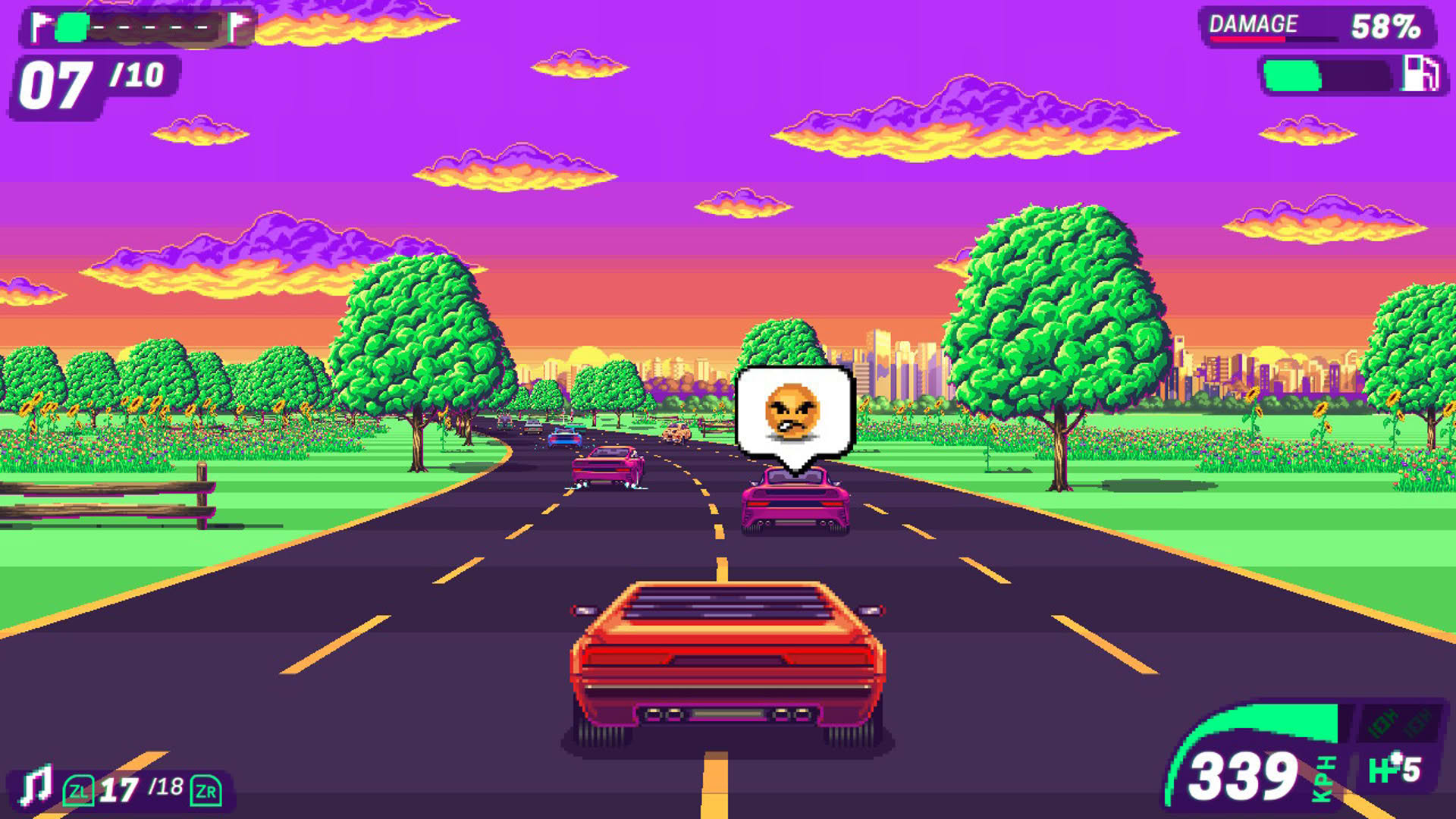 Screenshot for 80's Overdrive