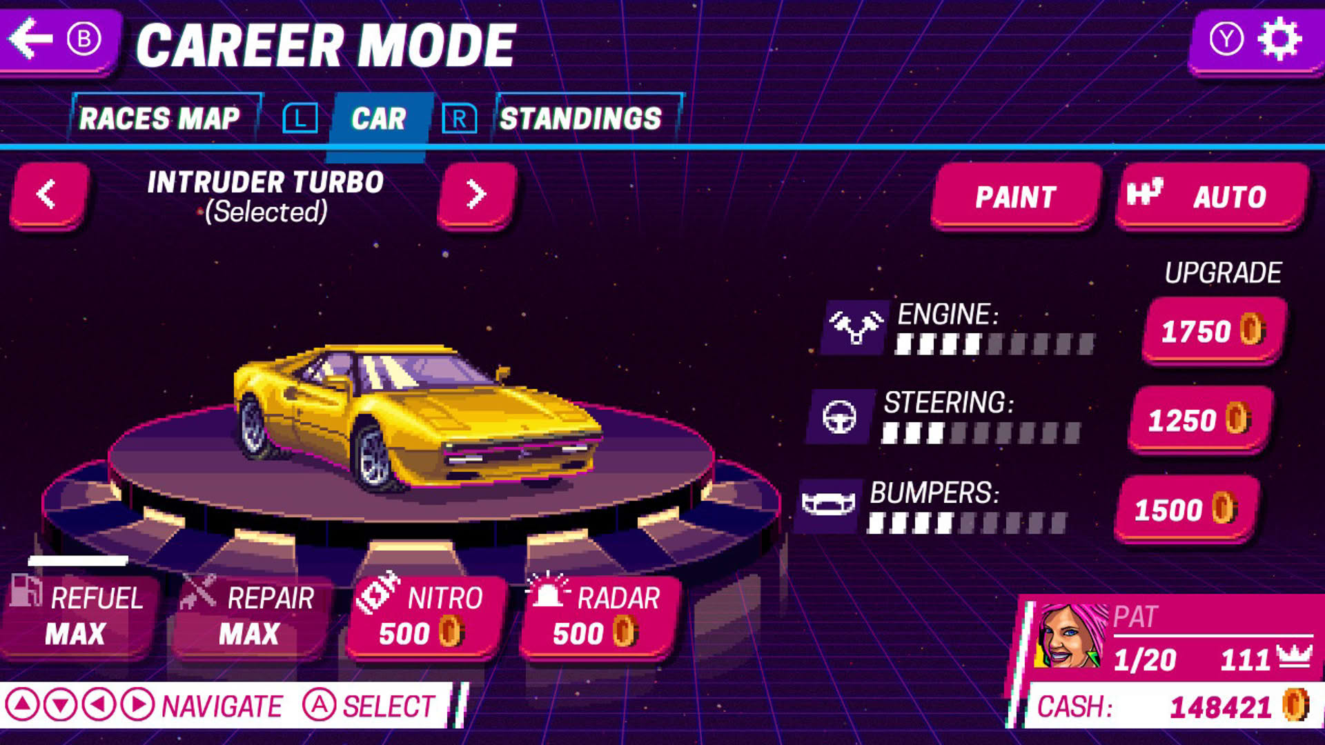 Screenshot for 80's Overdrive