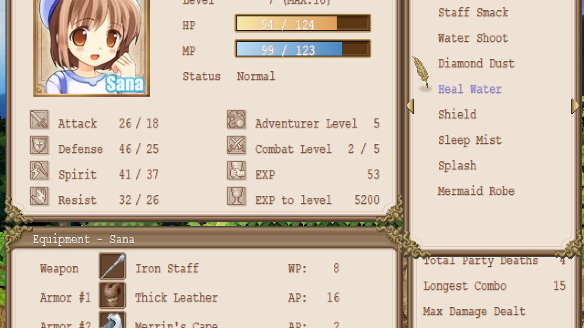 Screenshot for Fortune Summoners: Secret of the Elemental Stone