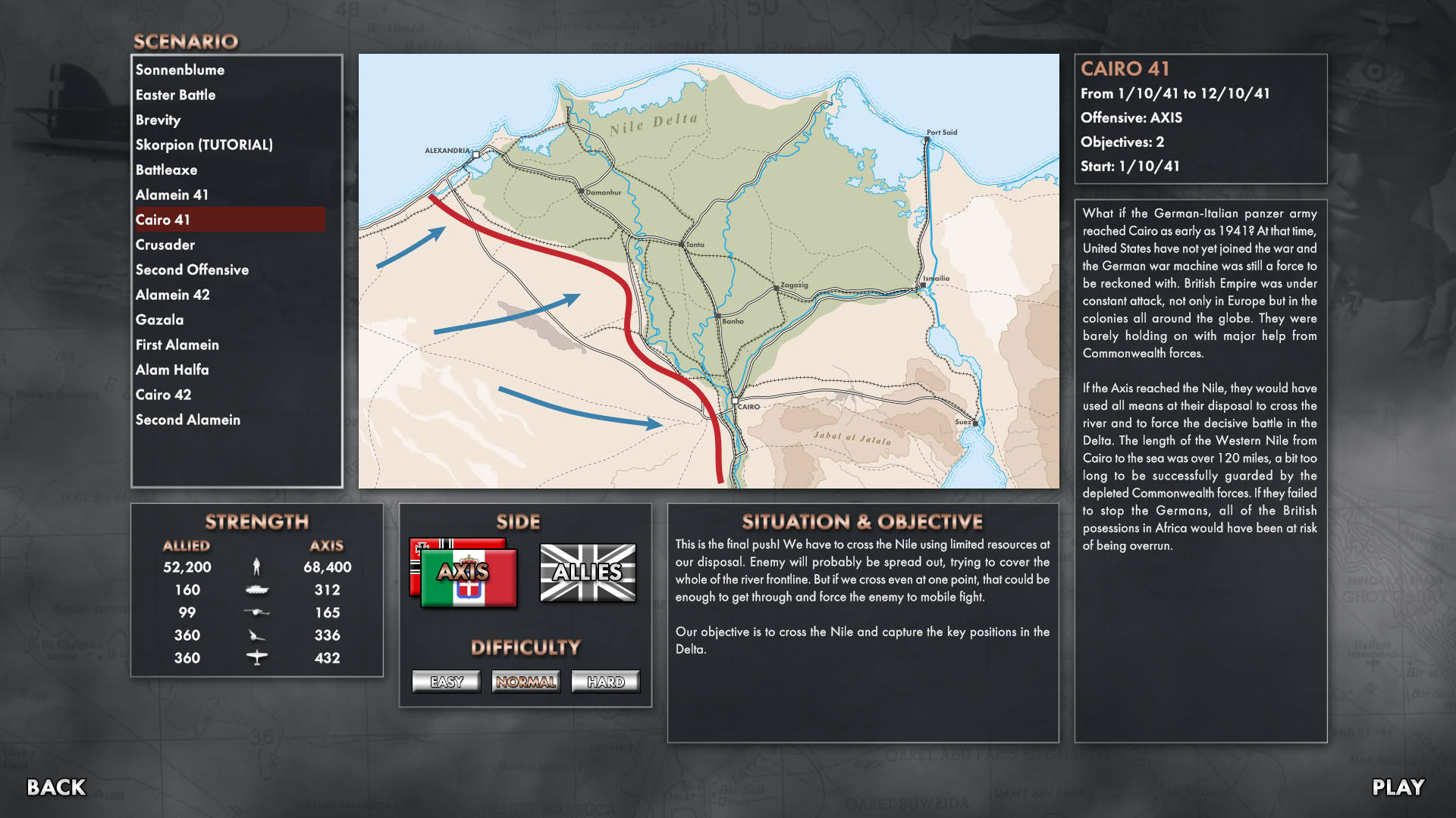 Screenshot for Attack at Dawn: North Africa