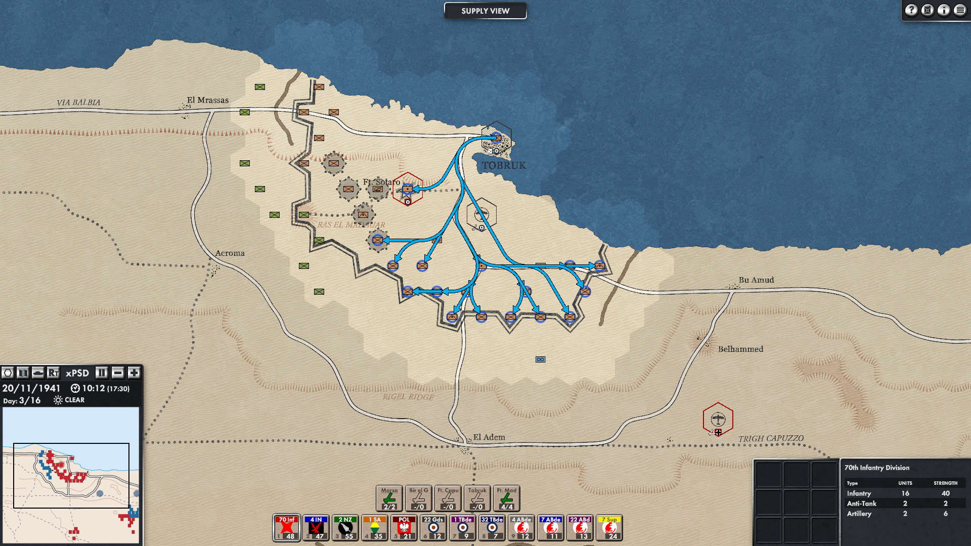 Screenshot for Attack at Dawn: North Africa