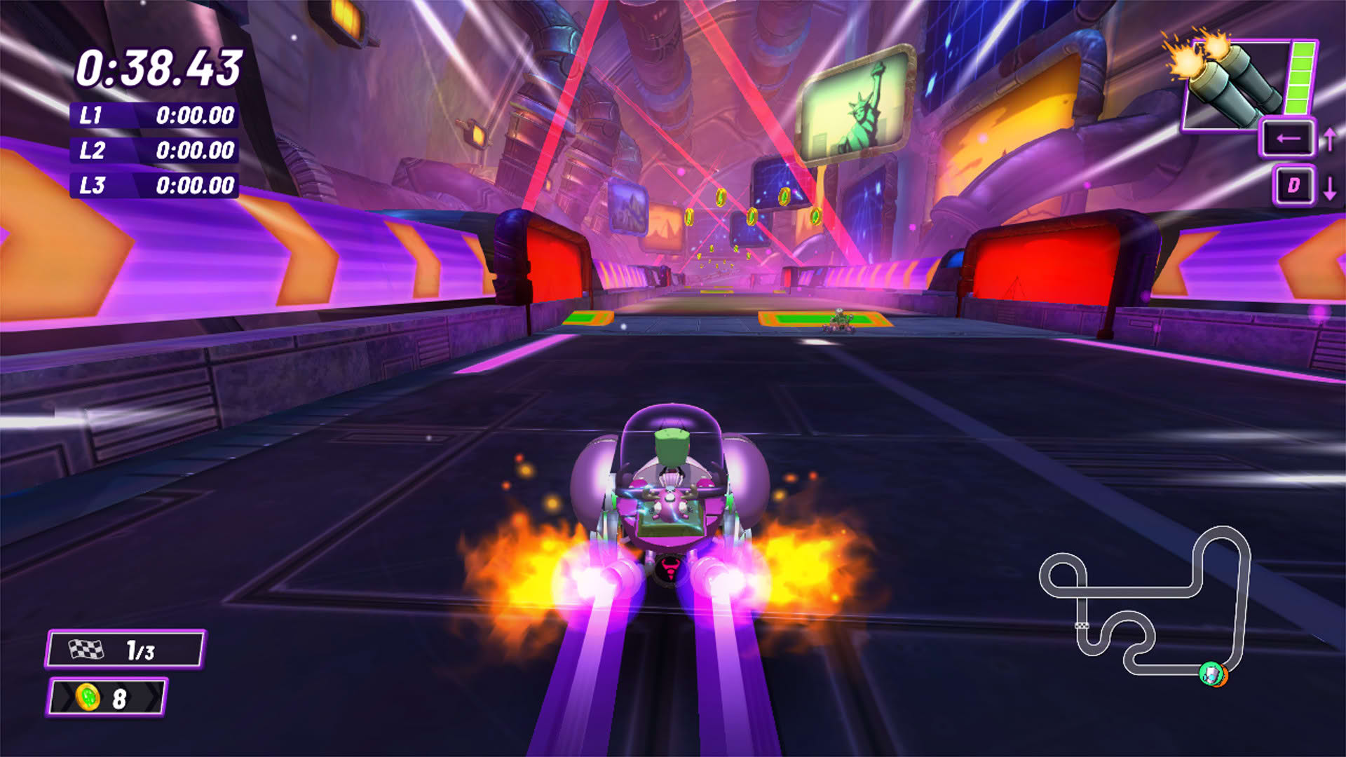 Screenshot for Nickelodeon Kart Racers 2: Grand Prix
