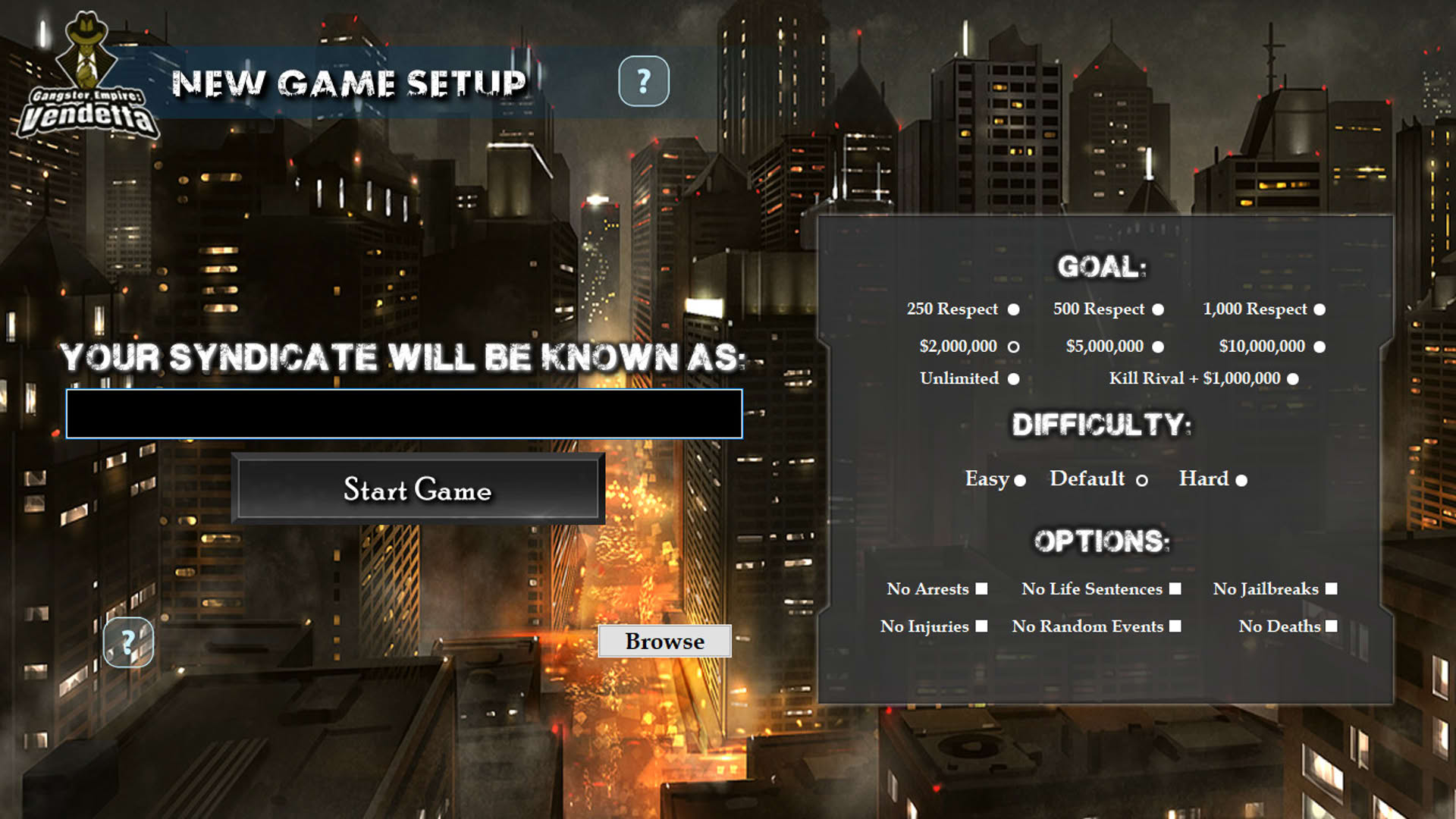 Screenshot for Gangster Empire: Vendetta