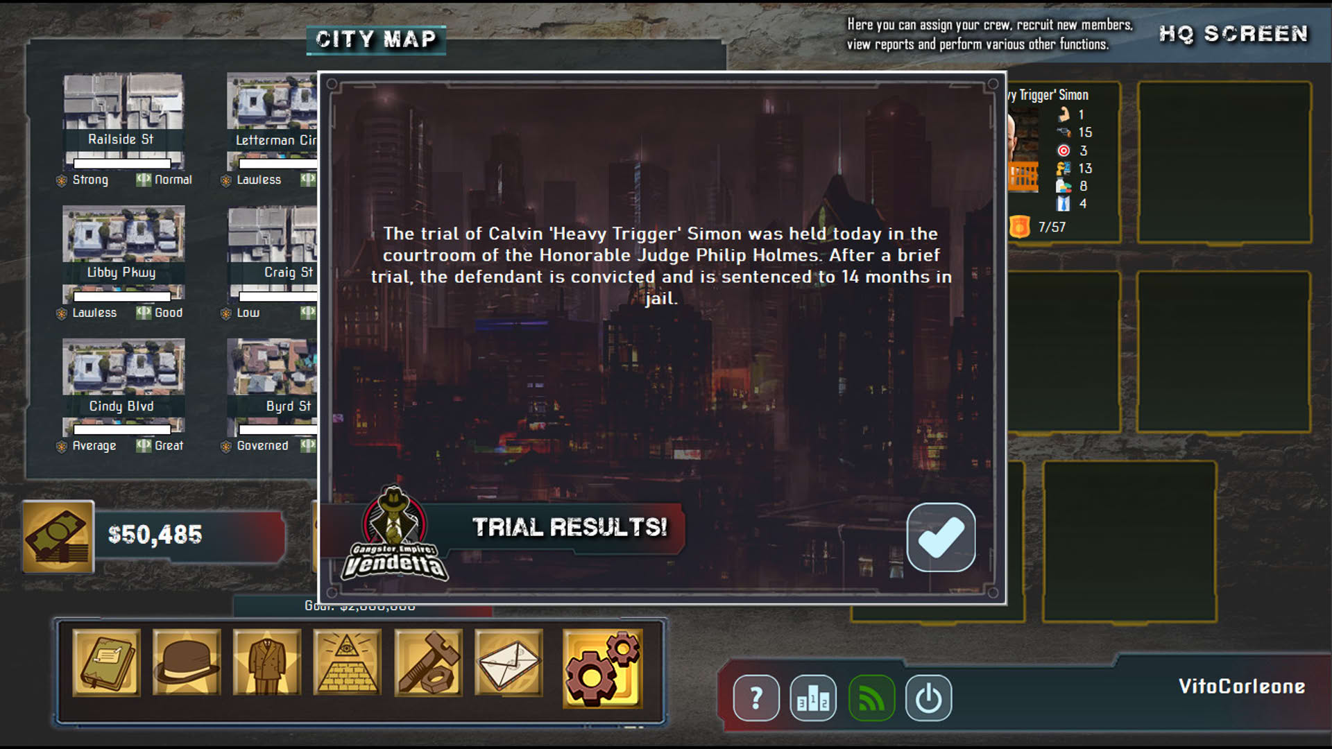 Screenshot for Gangster Empire: Vendetta