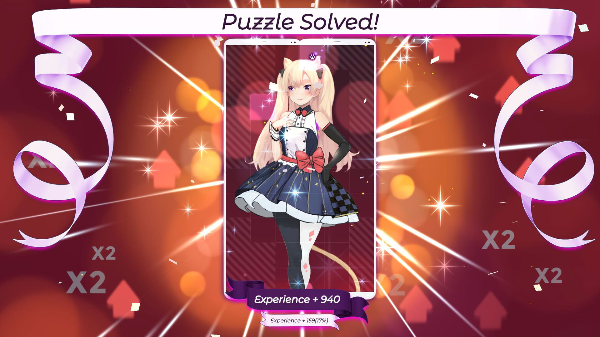 Screenshot for Mosaique Neko Waifus 3