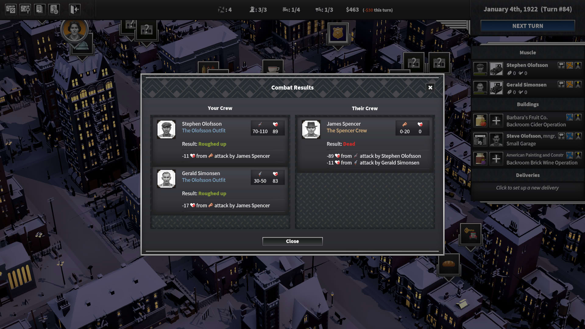 Screenshot for City of Gangsters