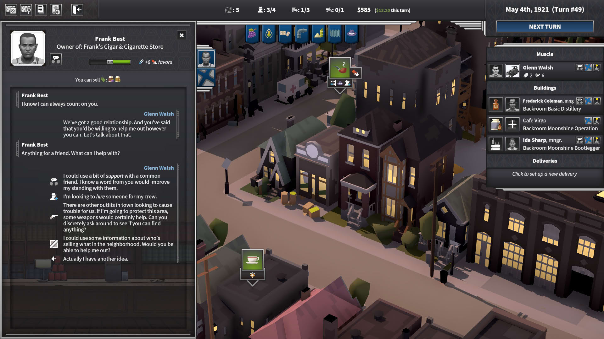 Screenshot for City of Gangsters