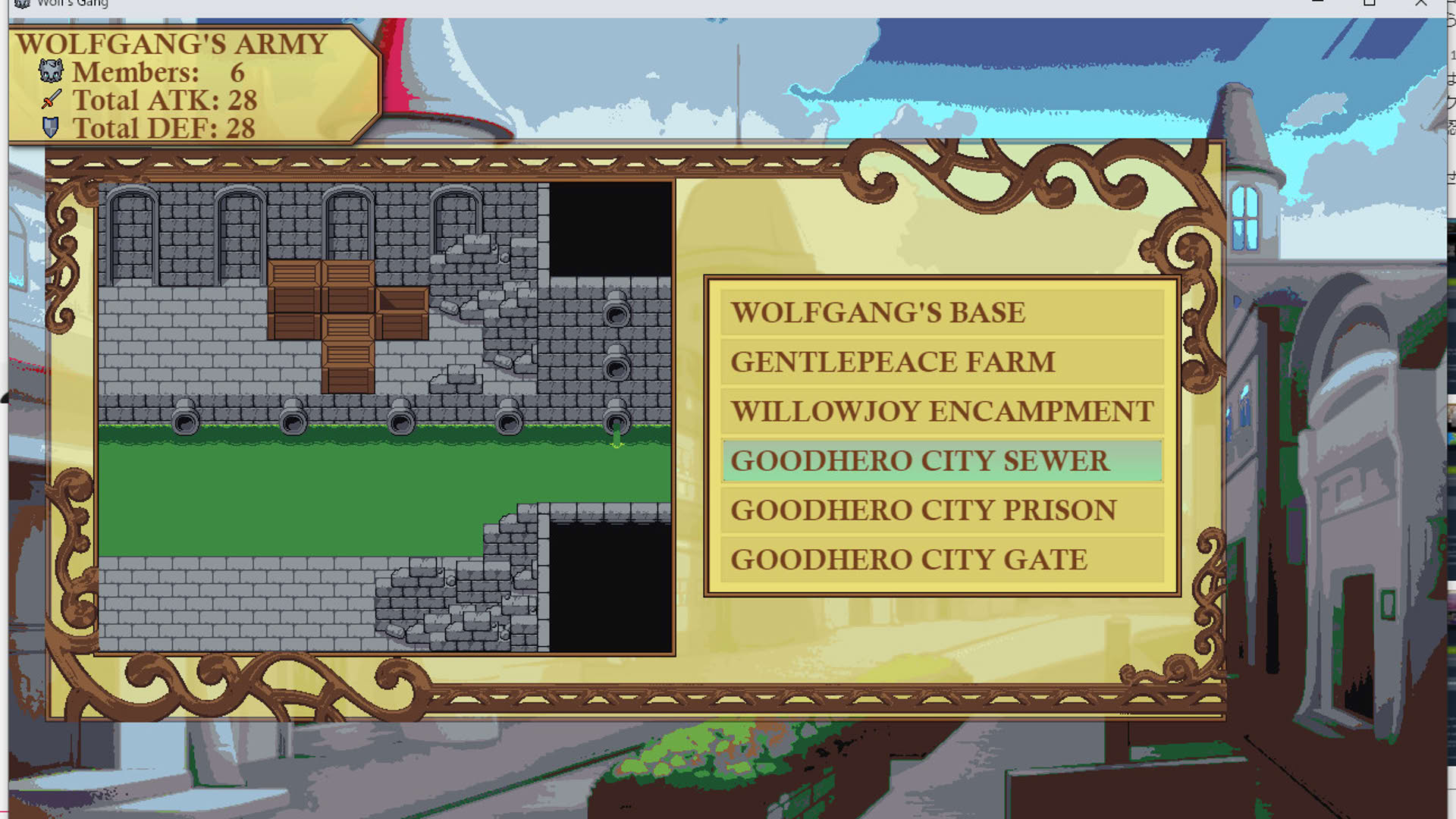 Screenshot for Wolf's Gang