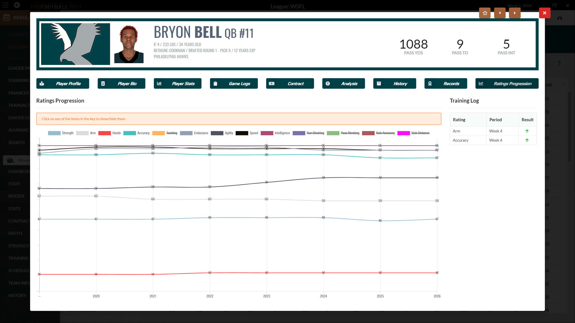 Screenshot for Draft Day Sports: Pro Football 2021