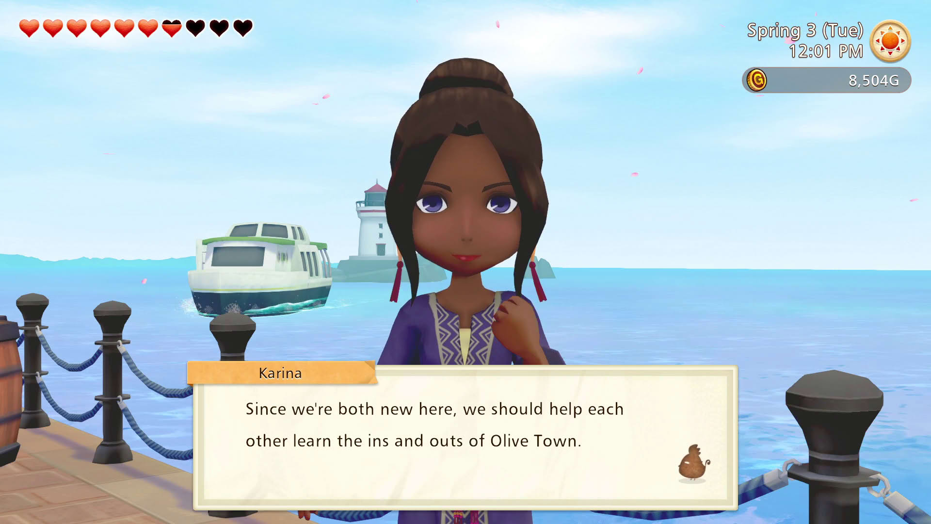 Screenshot for Story of Seasons: Pioneers of Olive Town