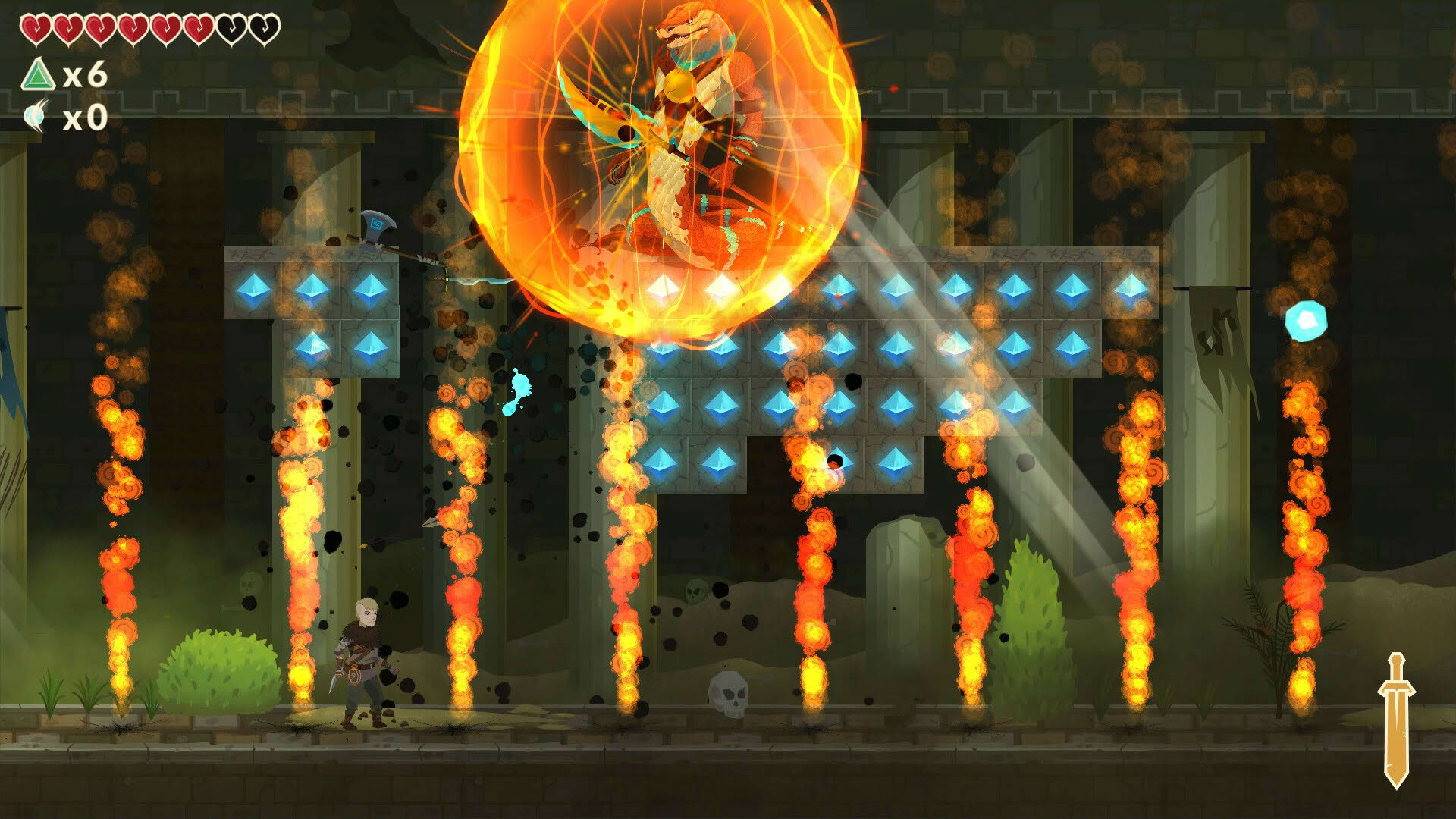 Screenshot for Leif's Adventure: Netherworld Hero