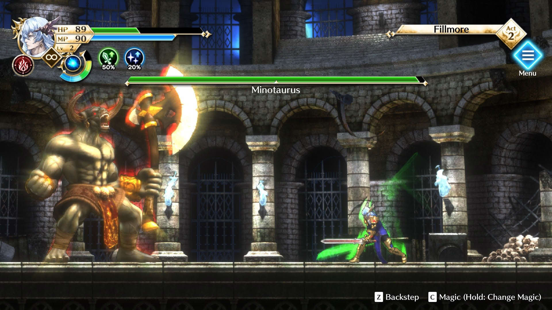 Screenshot for Actraiser Renaissance