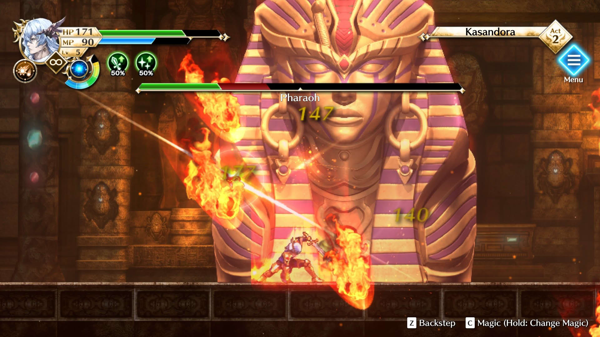 Screenshot for Actraiser Renaissance