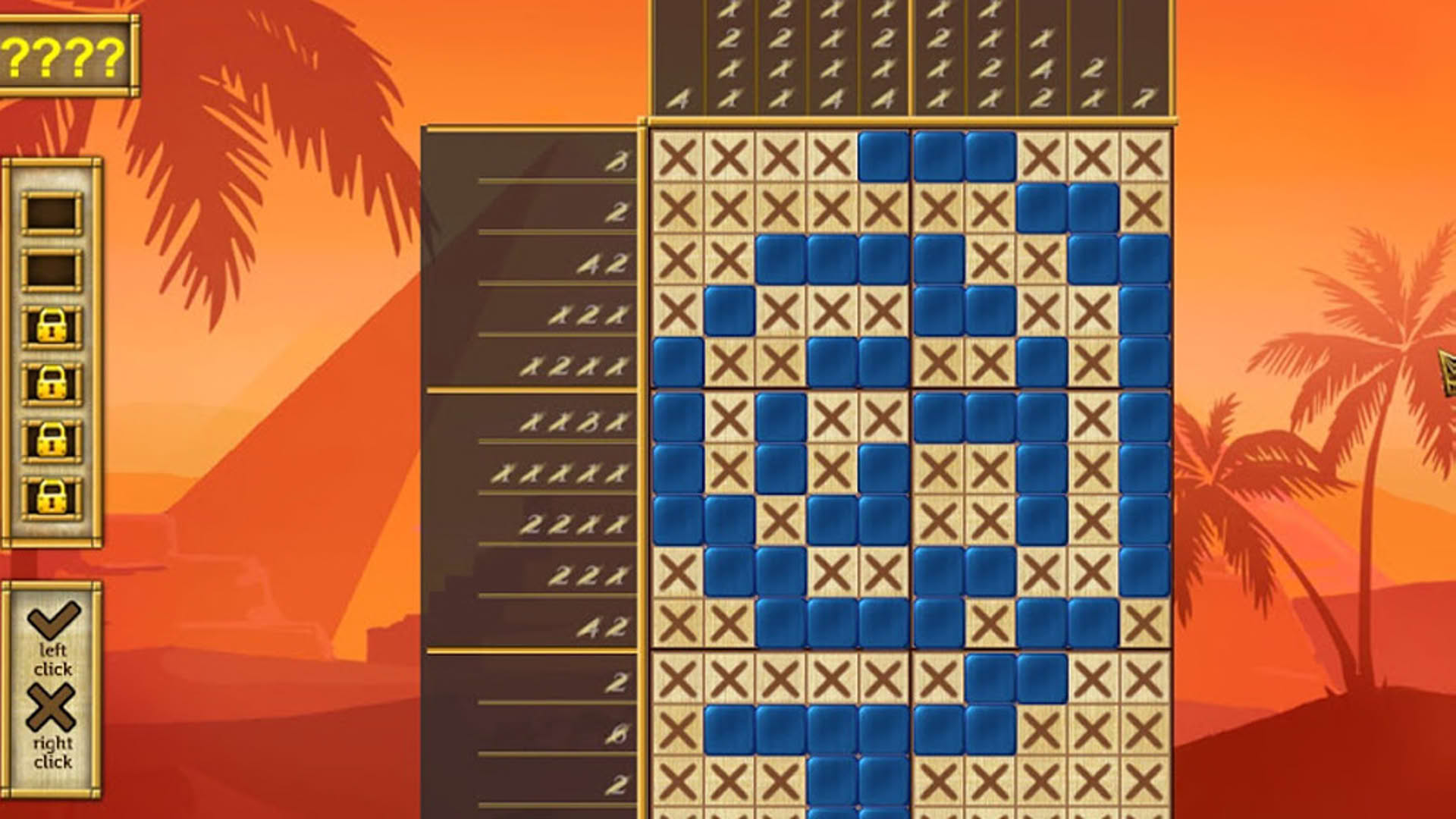 Screenshot for Egypt Picross: Pharaoh's Riddles