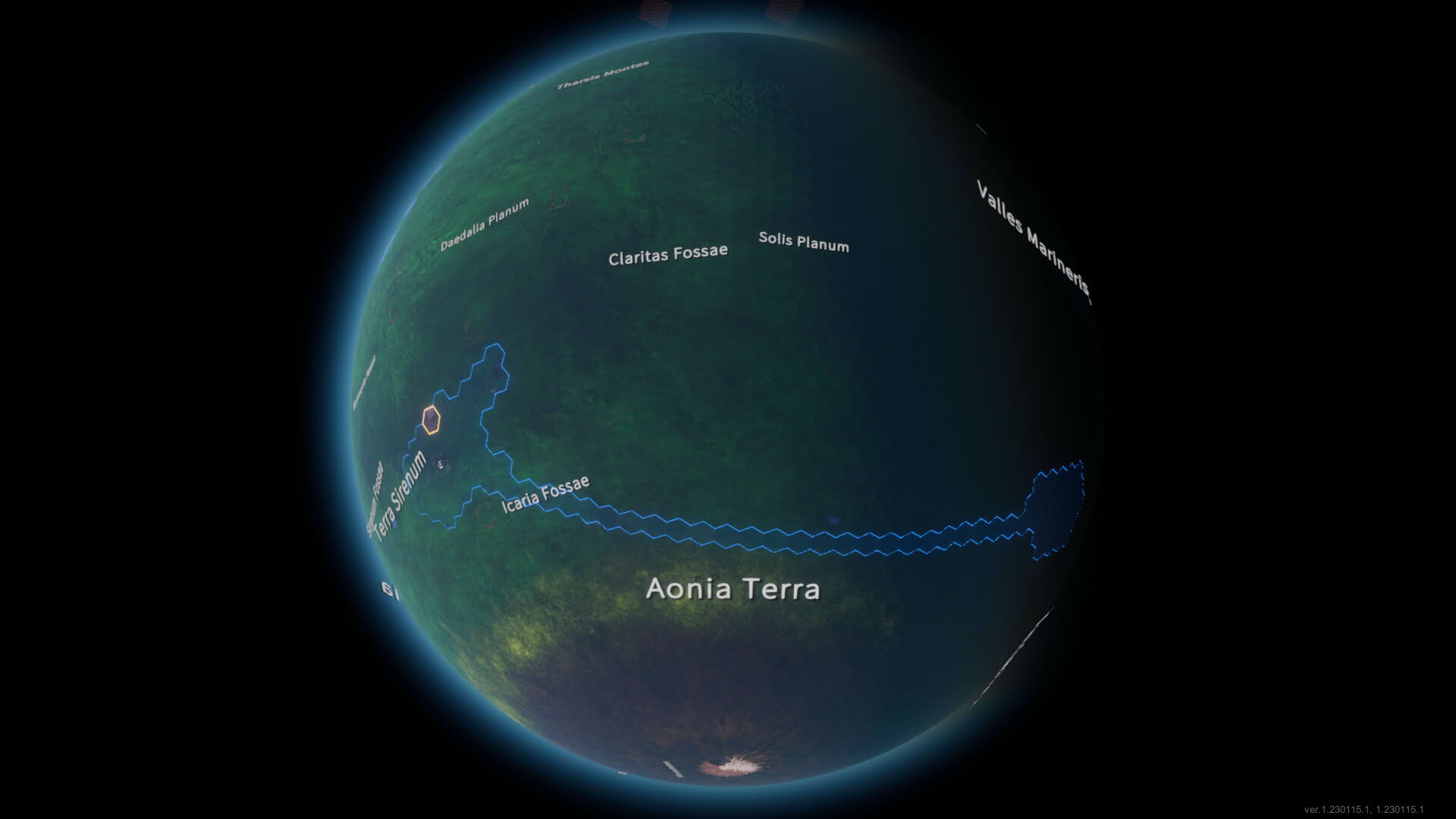 Screenshot for Reshaping Mars