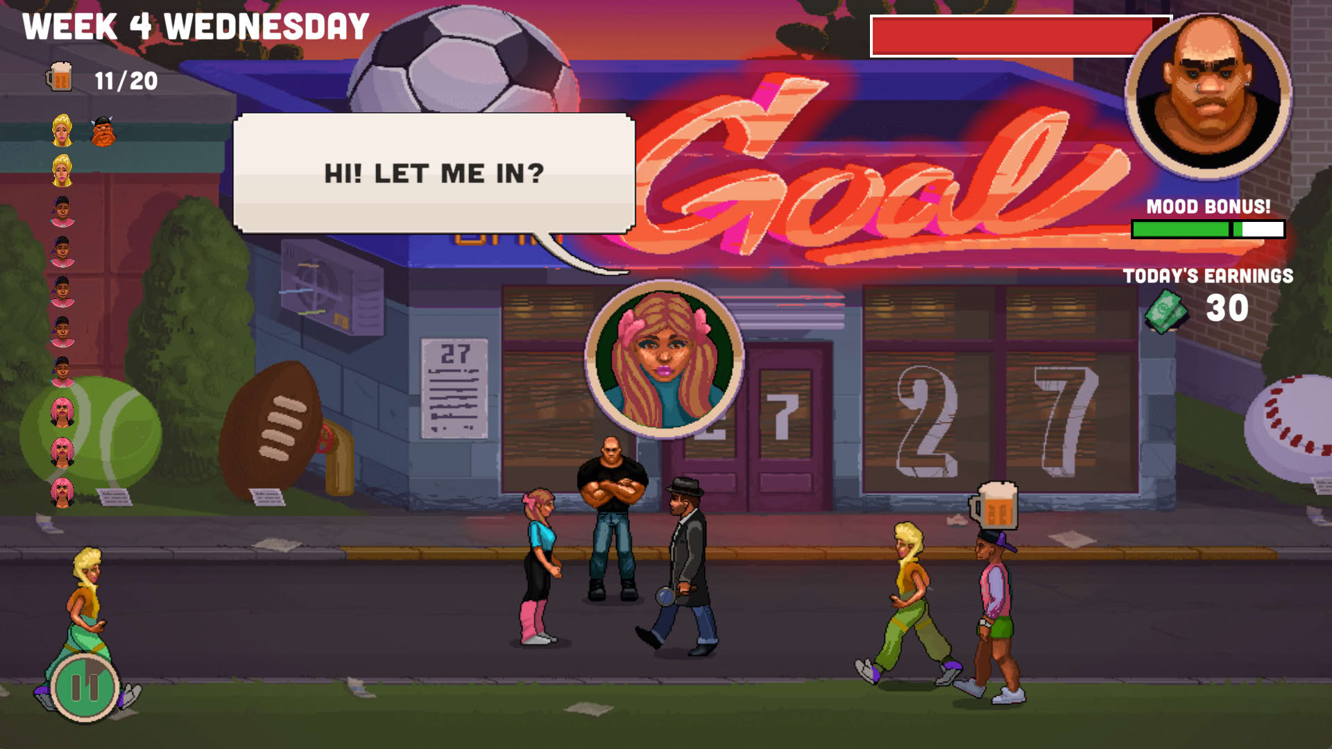 Screenshot for Bouncer Story