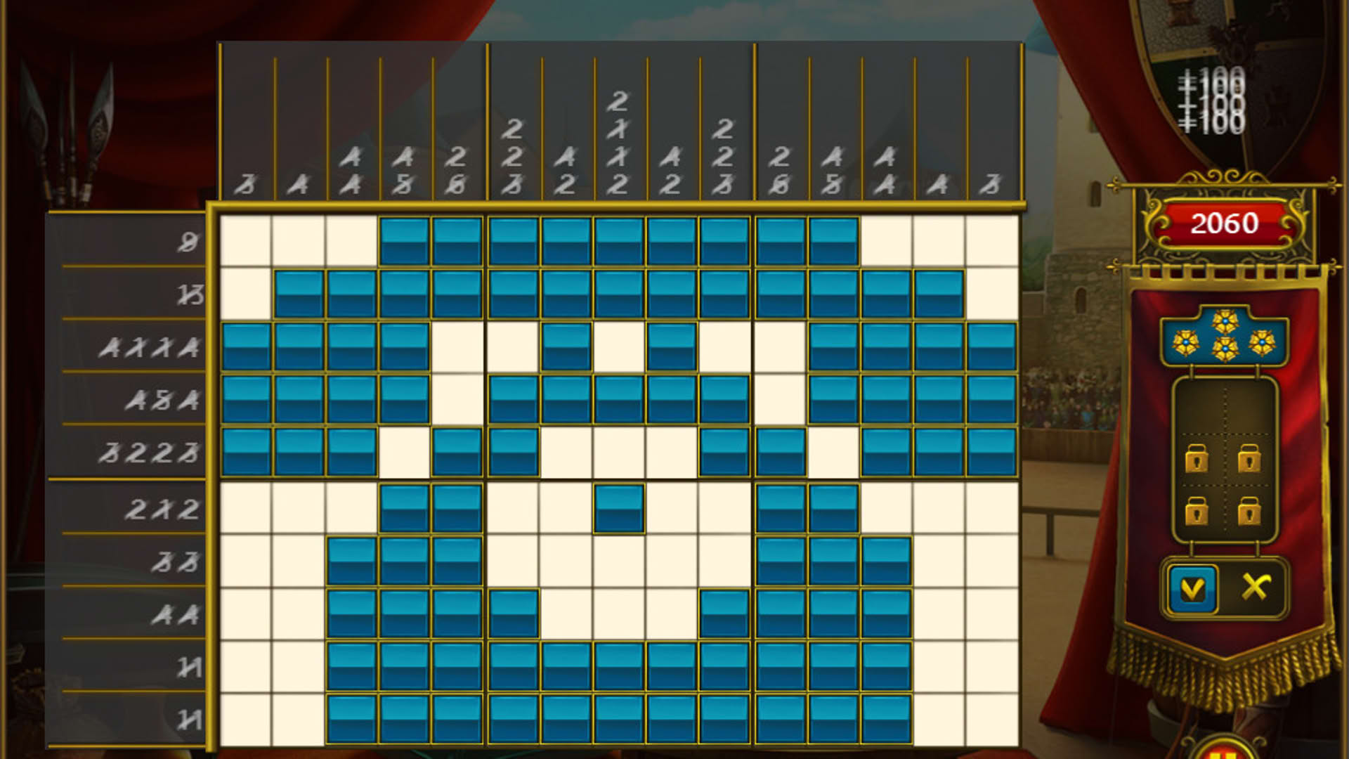 Screenshot for Fill and Cross Royal Riddles